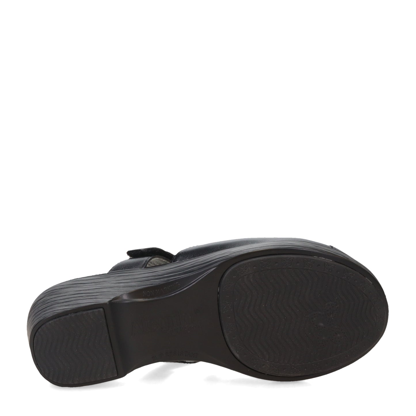 Peltz Shoes Women's Alegria Sydni Mule Noir SYD-8156