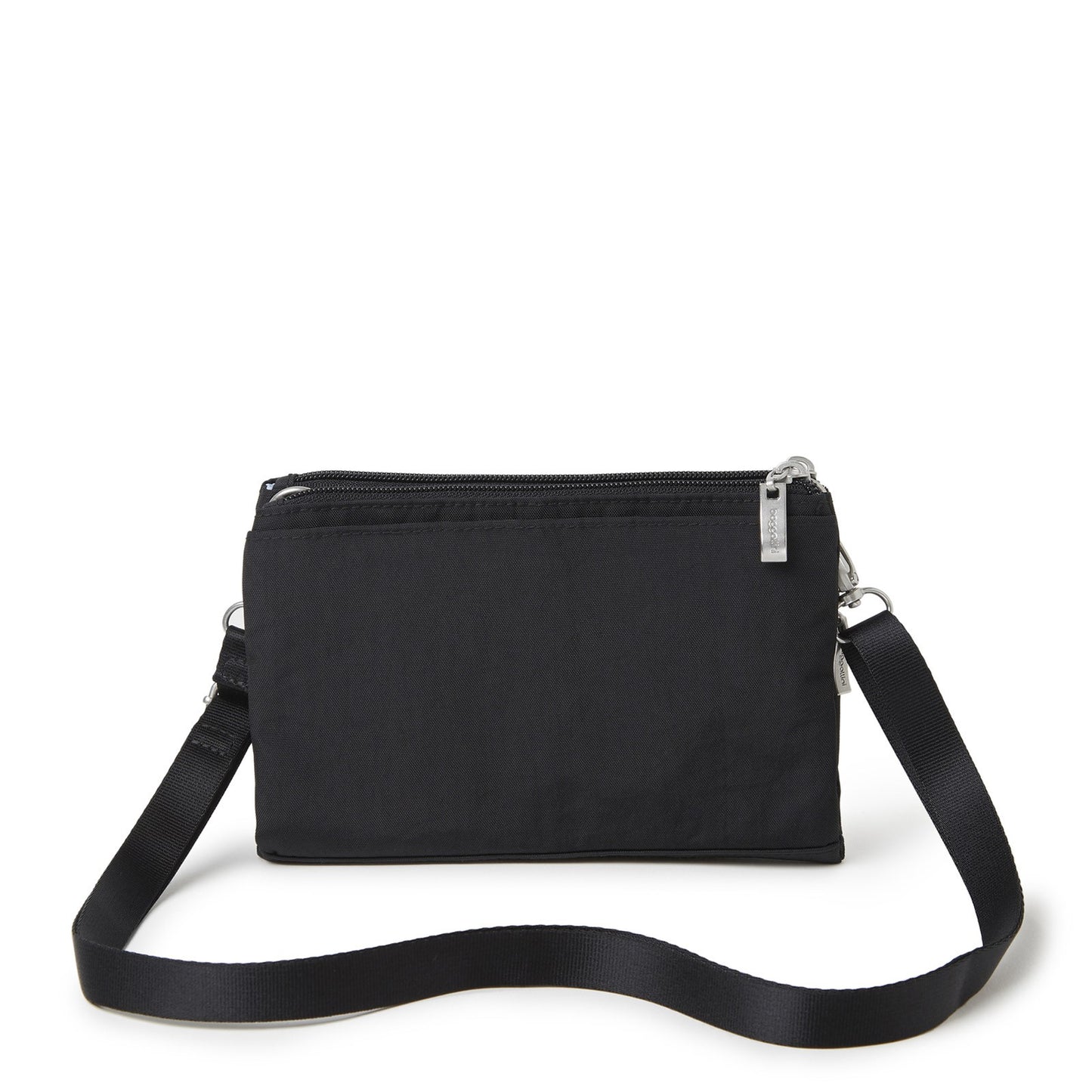 Peltz Shoes Baggallini RFID Subway Small Crossbody BLACK SBC628-BLACK