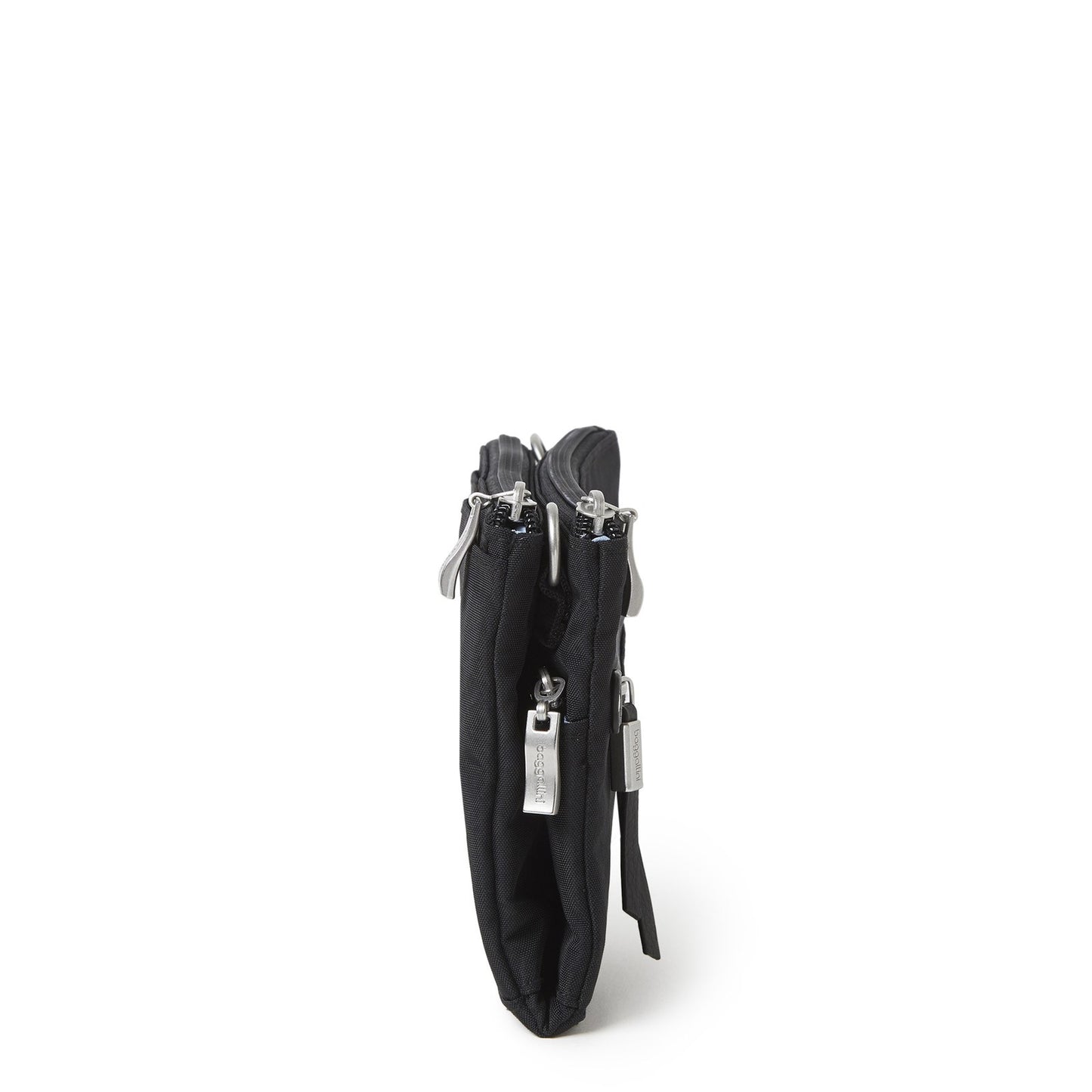 Peltz Shoes Baggallini RFID Subway Small Crossbody BLACK SBC628-BLACK