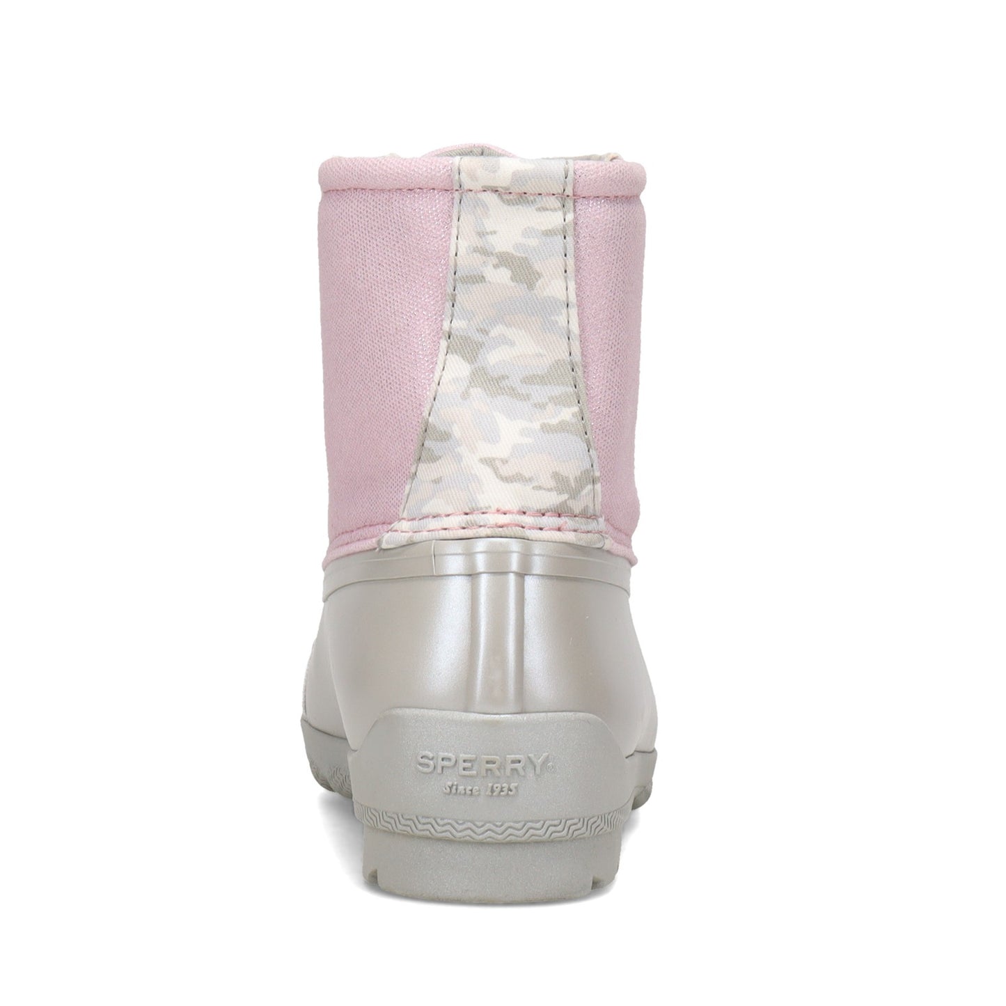 Peltz Shoes Girl's Sperry Kids Port Boot - Little Kid & Big Kid PINK CAMO SCK165396