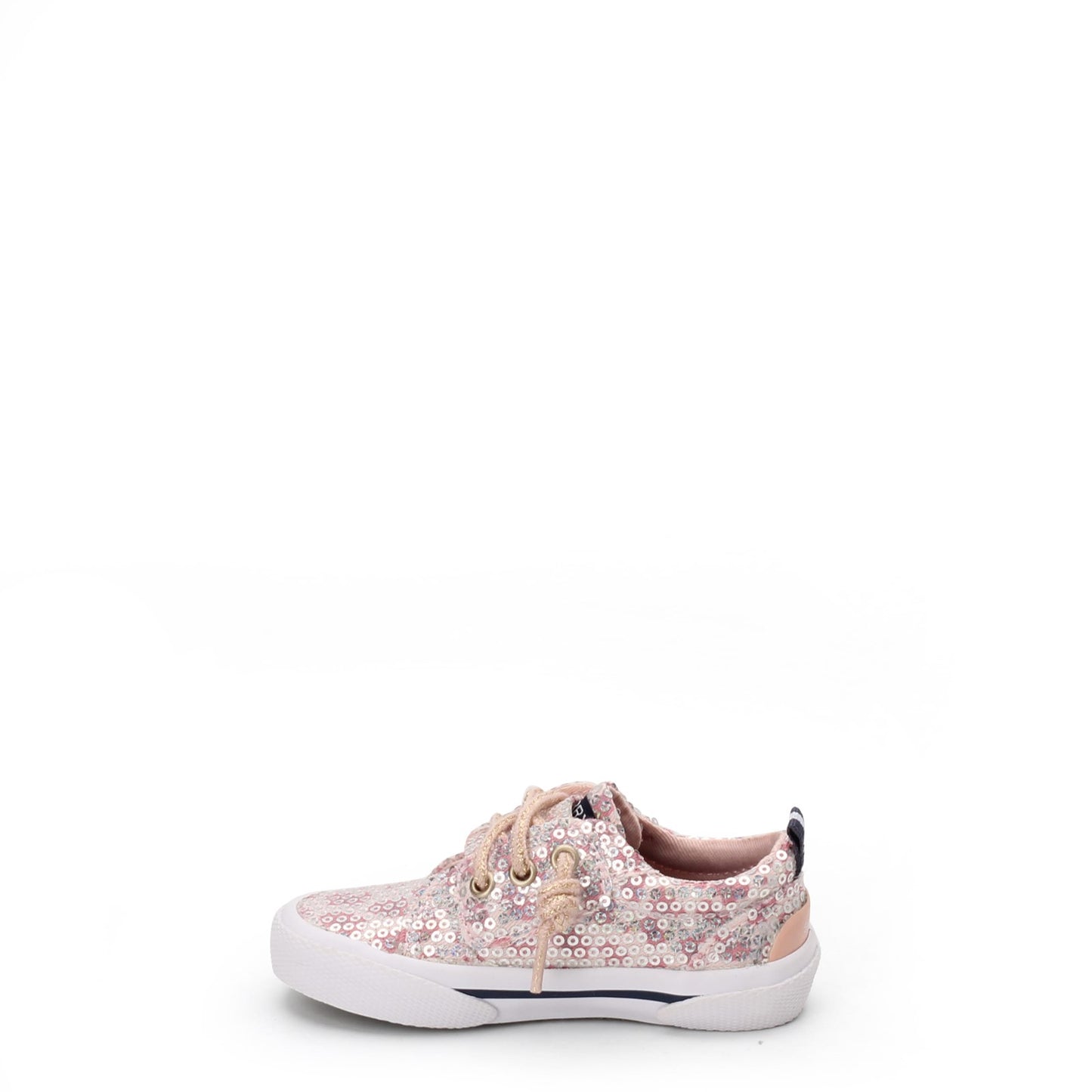 Peltz Shoes Girl's Sperry Pier Wave Jr Boat Shoe - Toddler & Little Kid PINK MULTI SCL164216