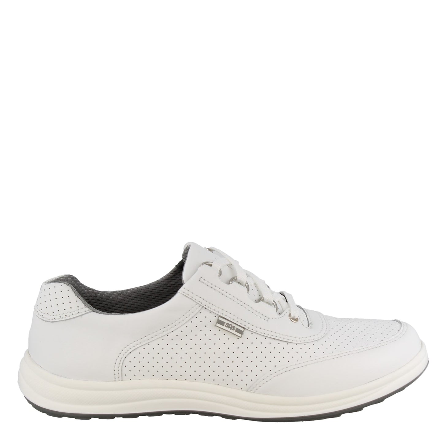 Peltz Shoes Women's SAS Sporty Lux Sneaker WHITE SPORTY-WHITE