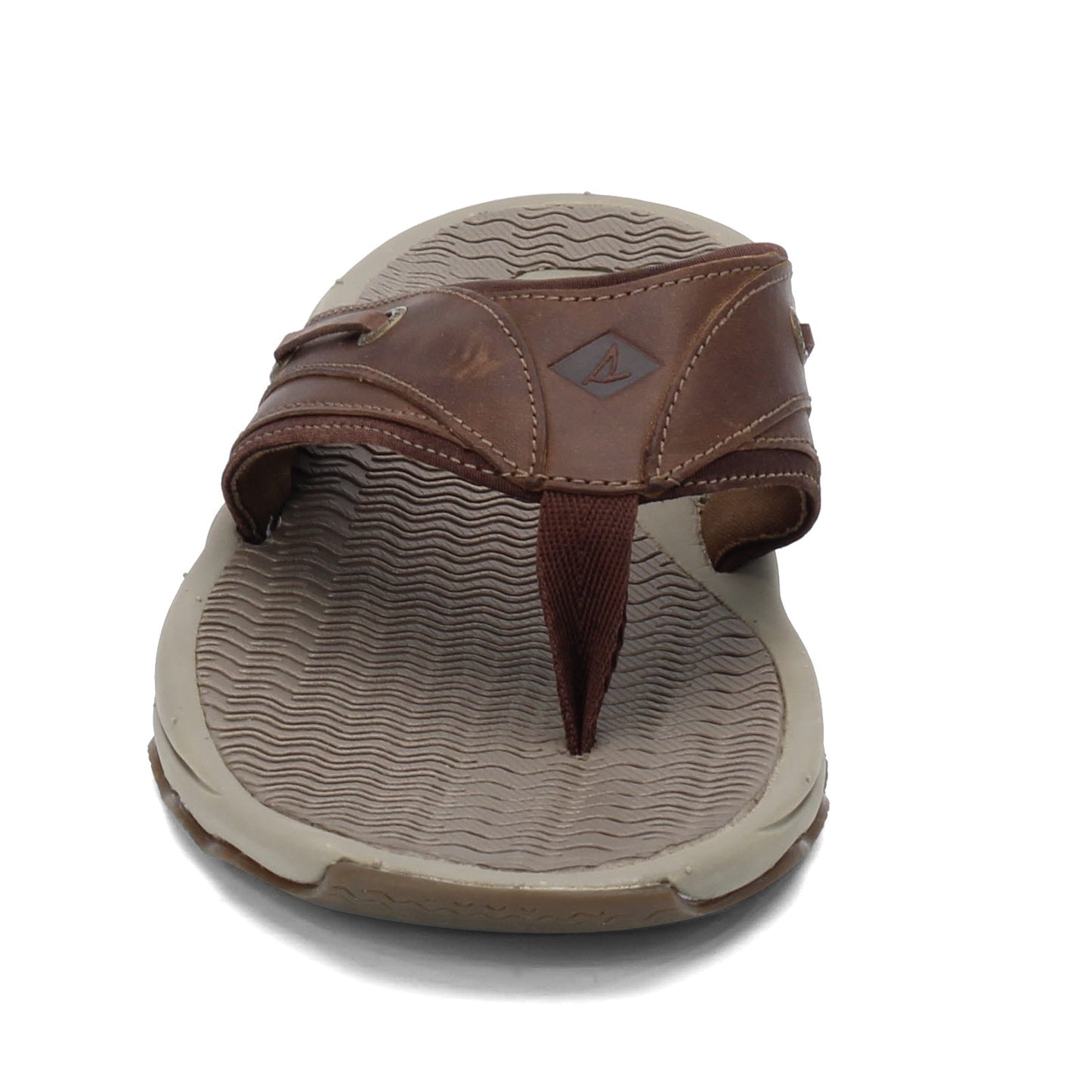 Peltz Shoes Men's Sperry Outer Banks Sandal BROWN STS17566