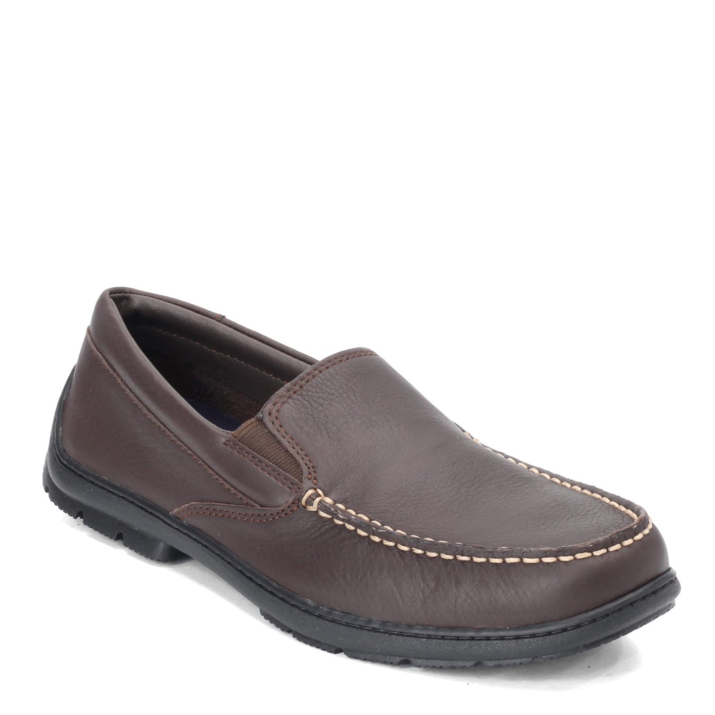 Peltz Shoes Men's Sperry Monterey Loafer BROWN STS18783