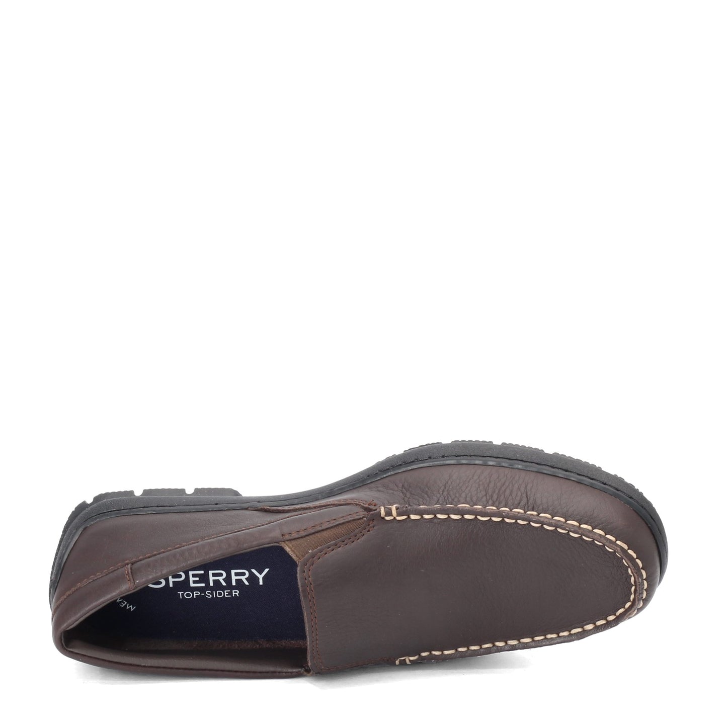 Peltz Shoes Men's Sperry Monterey Loafer BROWN STS18783