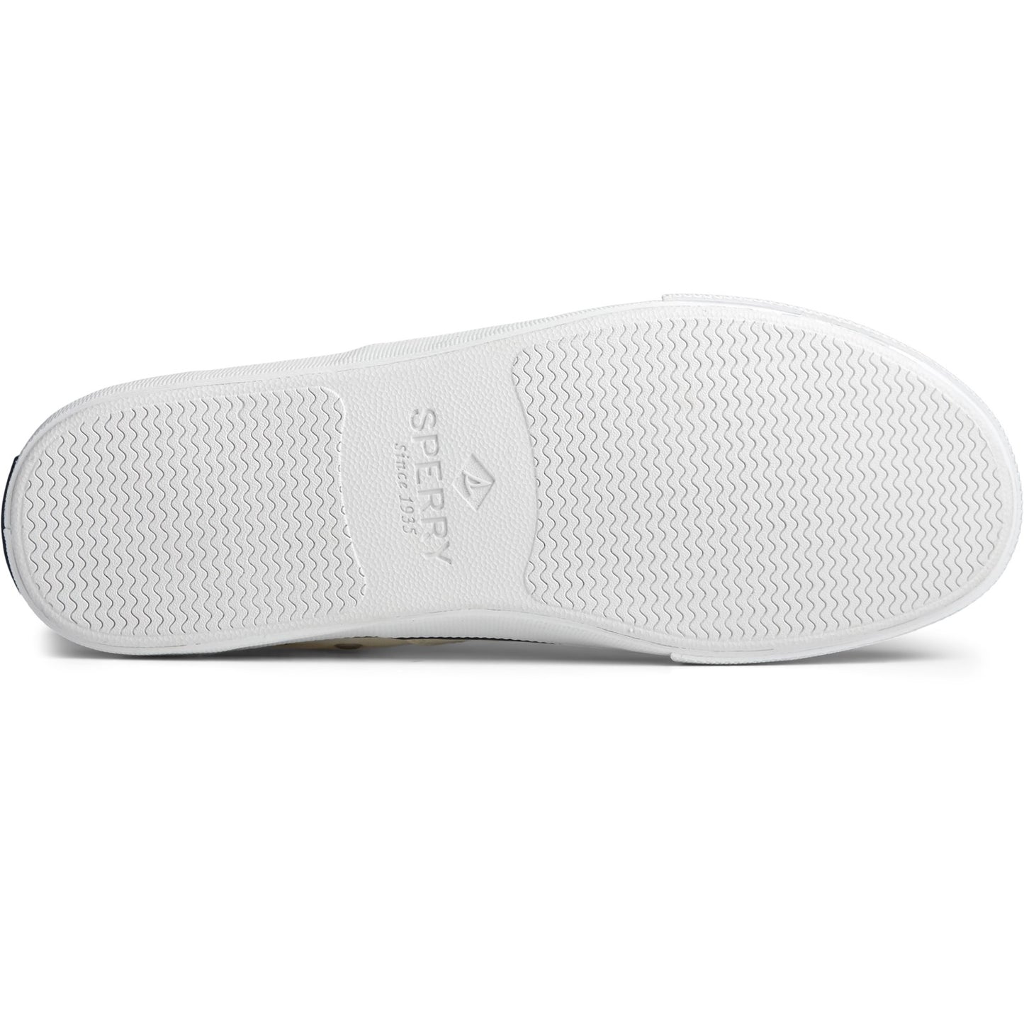 Peltz Shoes Men's Sperry Striper II CVO Sneaker SW White STS22043