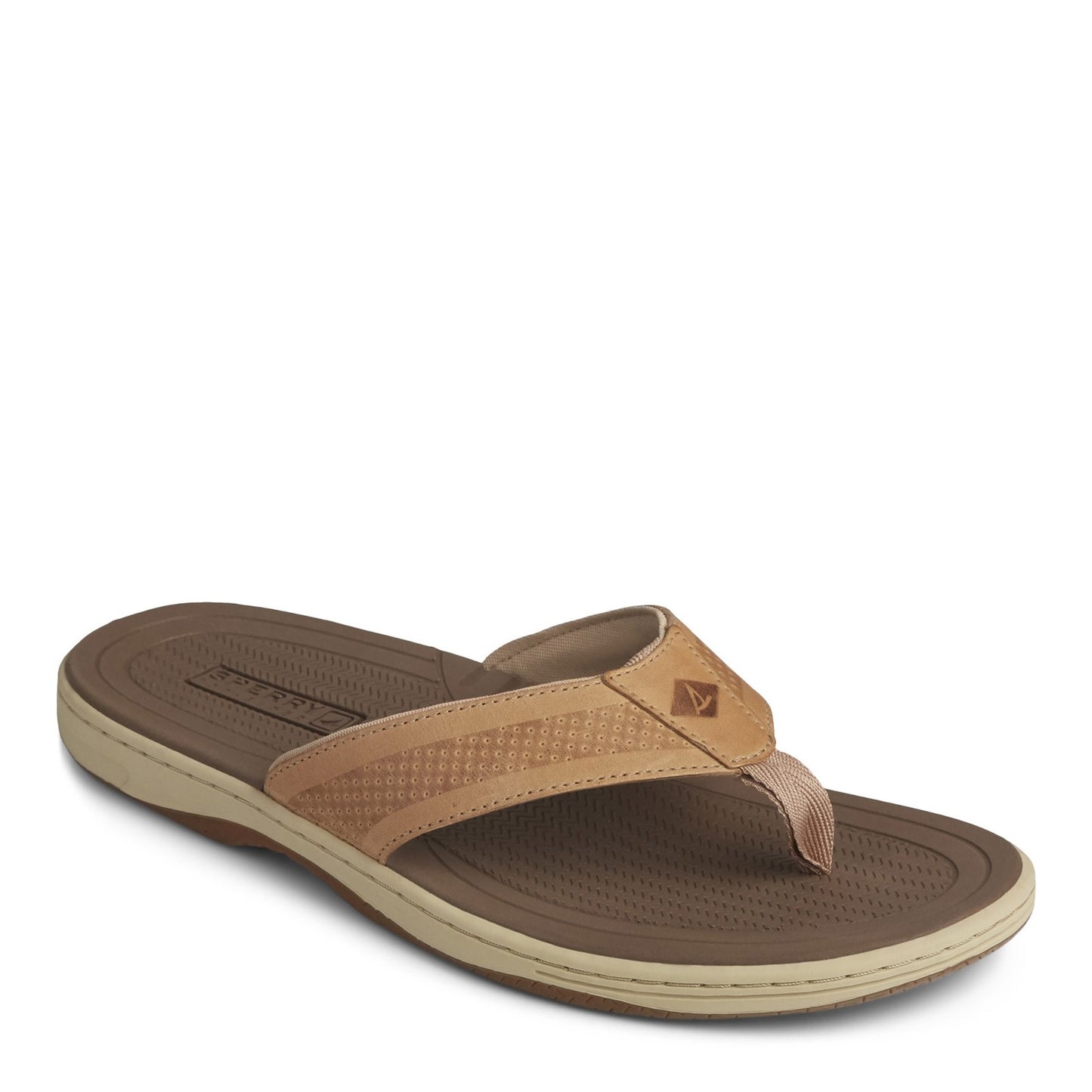 Peltz Shoes Men's Sperry Havasu Perf Sandal LINEN STS22111