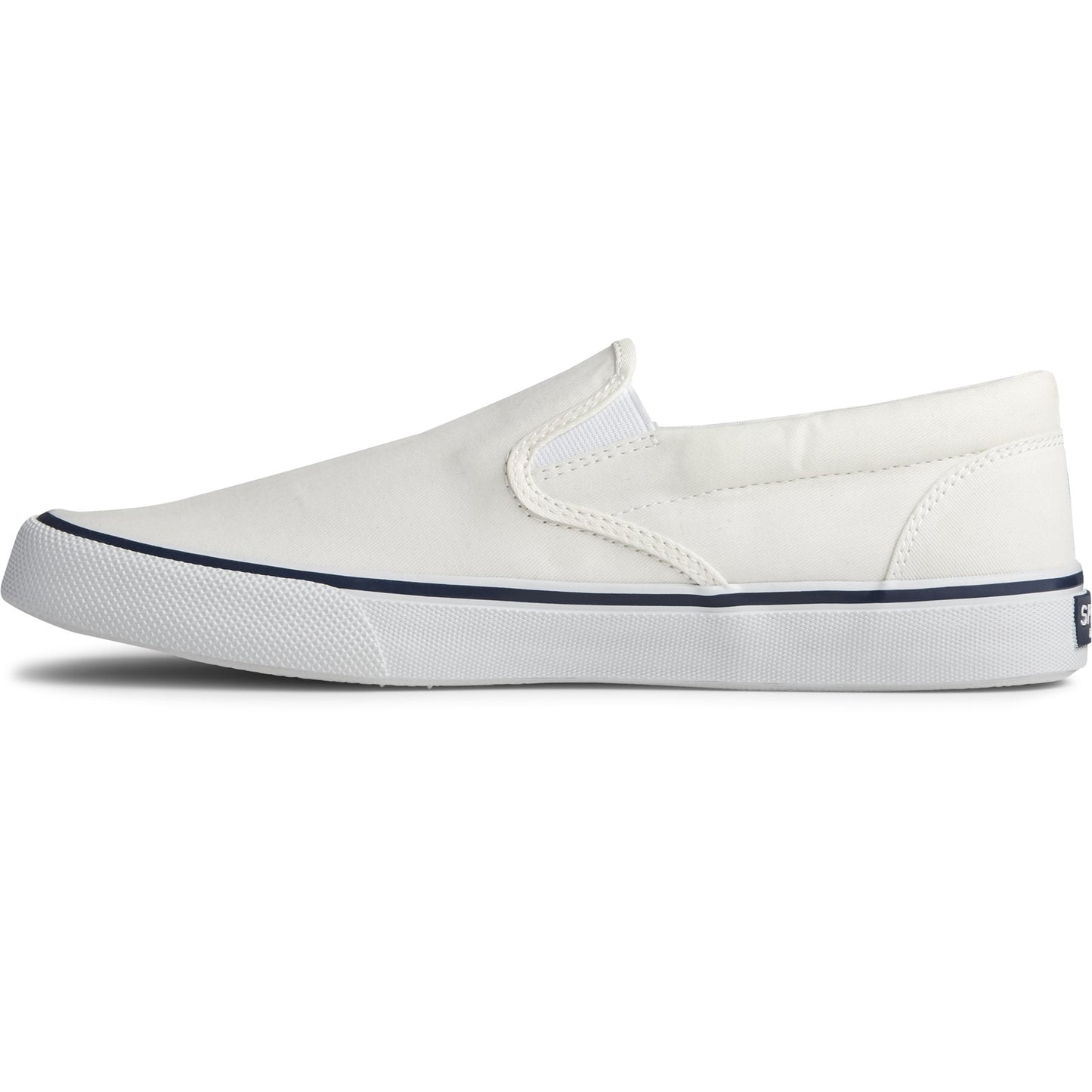 Peltz Shoes Men's Sperry Striper II Slip-On Sneaker OFF WHITE STS22404