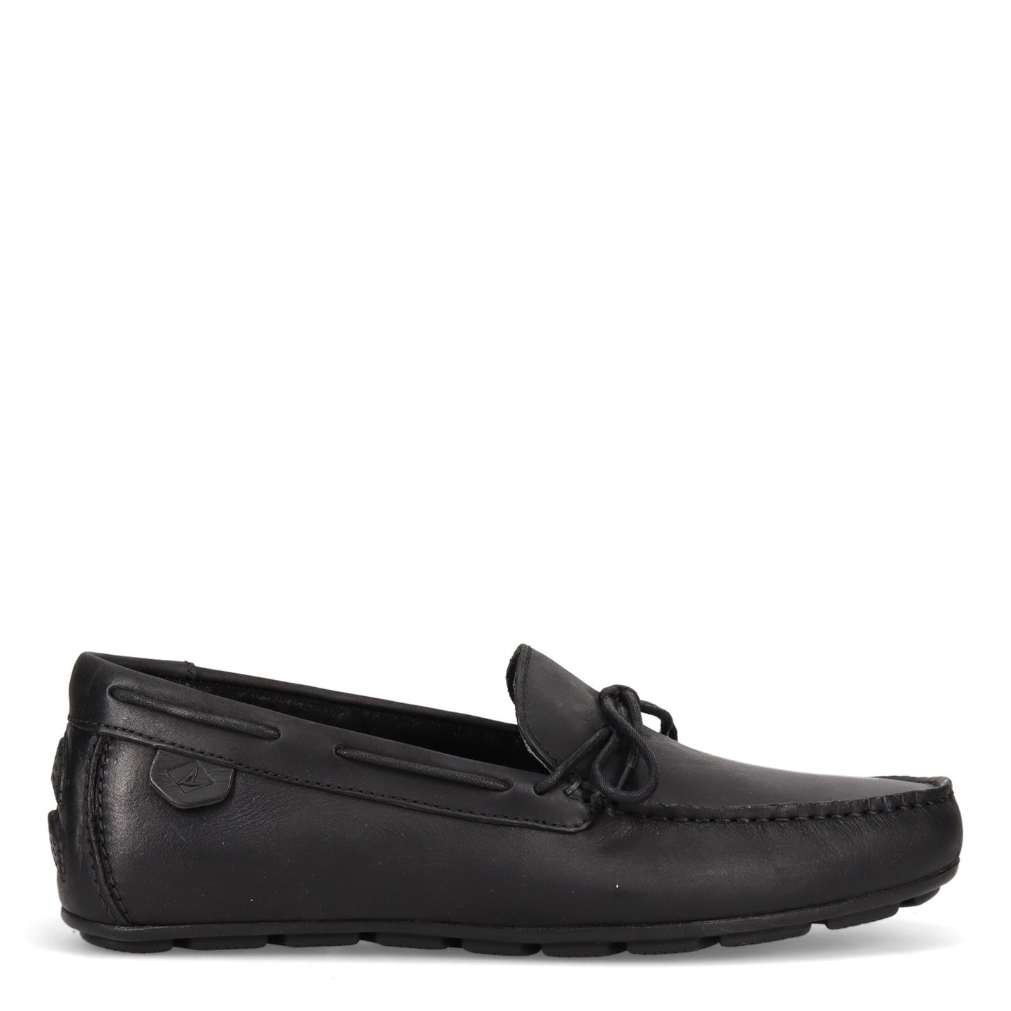 Peltz Shoes Men's Sperry Wave Driver Loafer BLACK STS22760