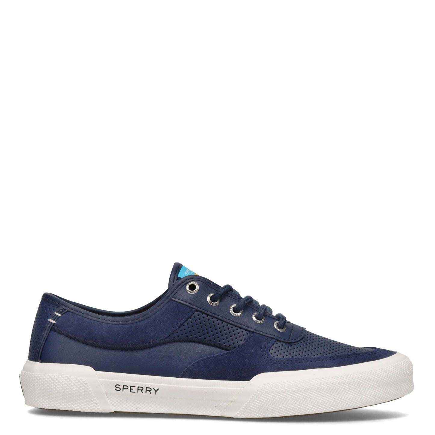 Peltz Shoes Men's Sperry Soletide Sneaker NAVY STS23169