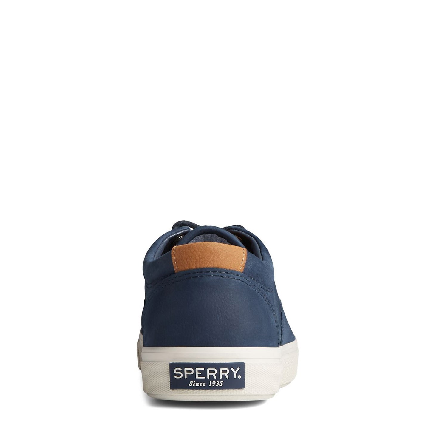 Peltz Shoes Men's Sperry Striper Plushwave CVO Sneaker NAVY STS23453