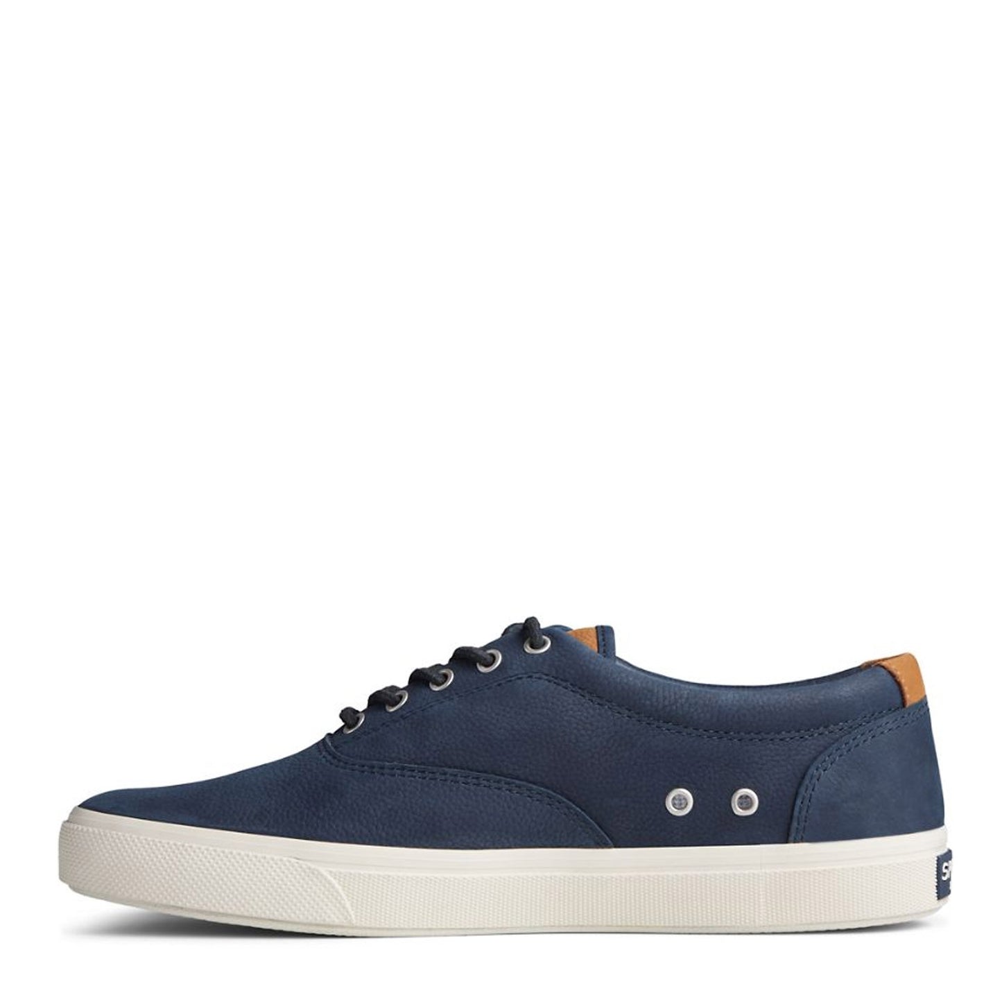 Peltz Shoes Men's Sperry Striper Plushwave CVO Sneaker NAVY STS23453