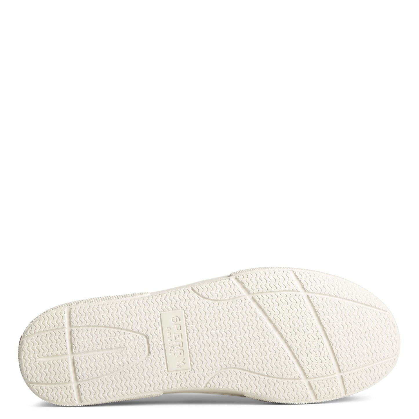 Peltz Shoes Men's Sperry Halyard CVO Plushstep Slip-On GRAY STS23661