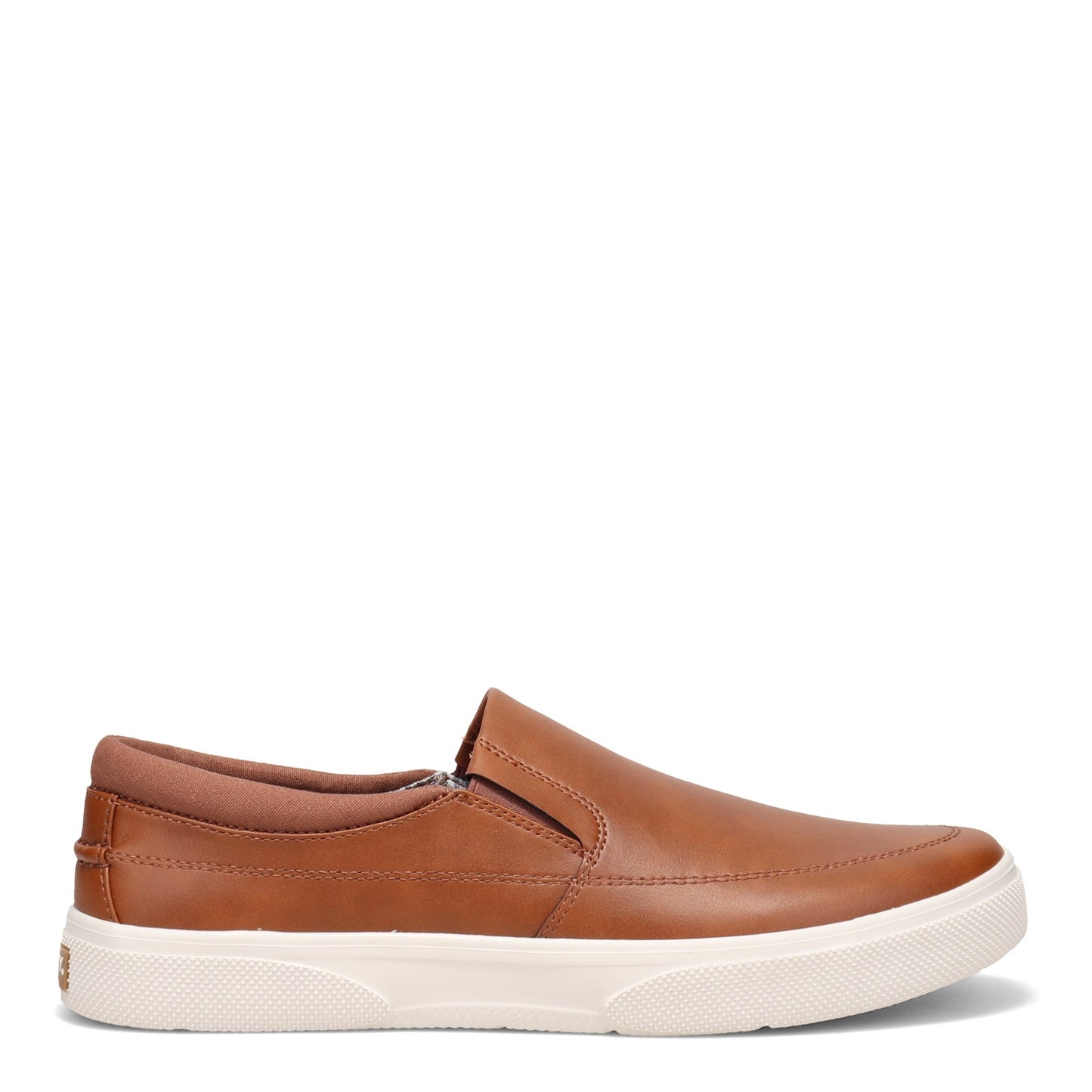 Peltz Shoes Men's Sperry Halyard CVO Plushstep Slip-On TAN STS23663