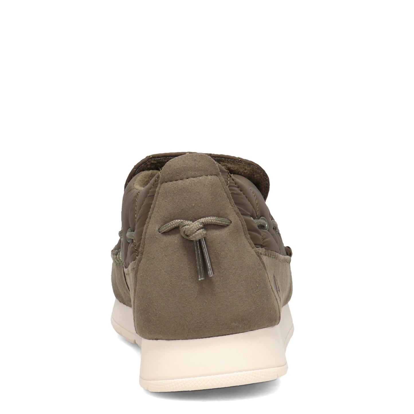 Peltz Shoes Men's Sperry Quilted Moc-Sider Slip-On OLIVE STS23876