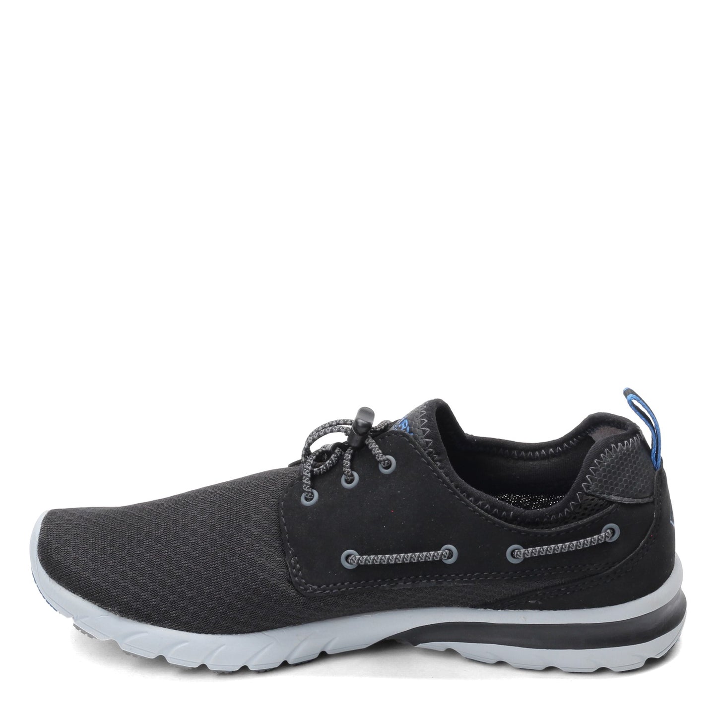 Peltz Shoes Men's Sperry Shock Light Boat Shoe BLACK STS41059