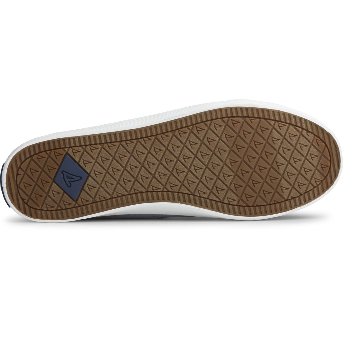 Peltz Shoes Women's Sperry Crest Vibe Mule Sneaker GREY CHAMBRAY STS84803