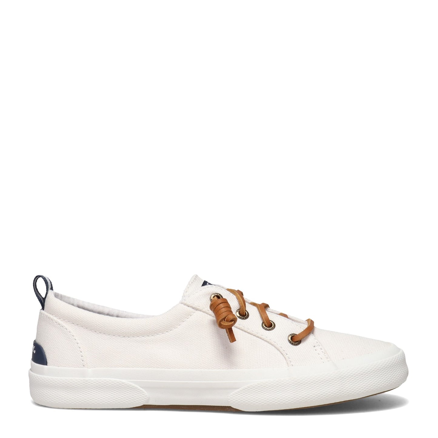 Peltz Shoes Women's Sperry Pier Wave LTT Sneaker WHITE STS85102