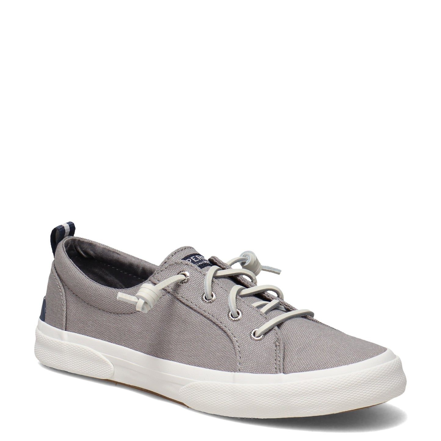 Peltz Shoes Women's Sperry Pier Wave LTT Sneaker GREY LIGHT STS85103