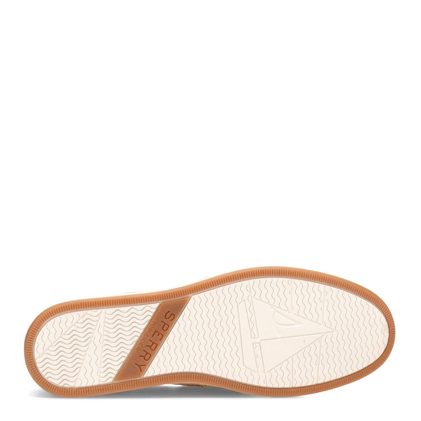 Peltz Shoes Women's Sperry Coastfish 2-Eye Boat Shoe TAN GOLD STS85161