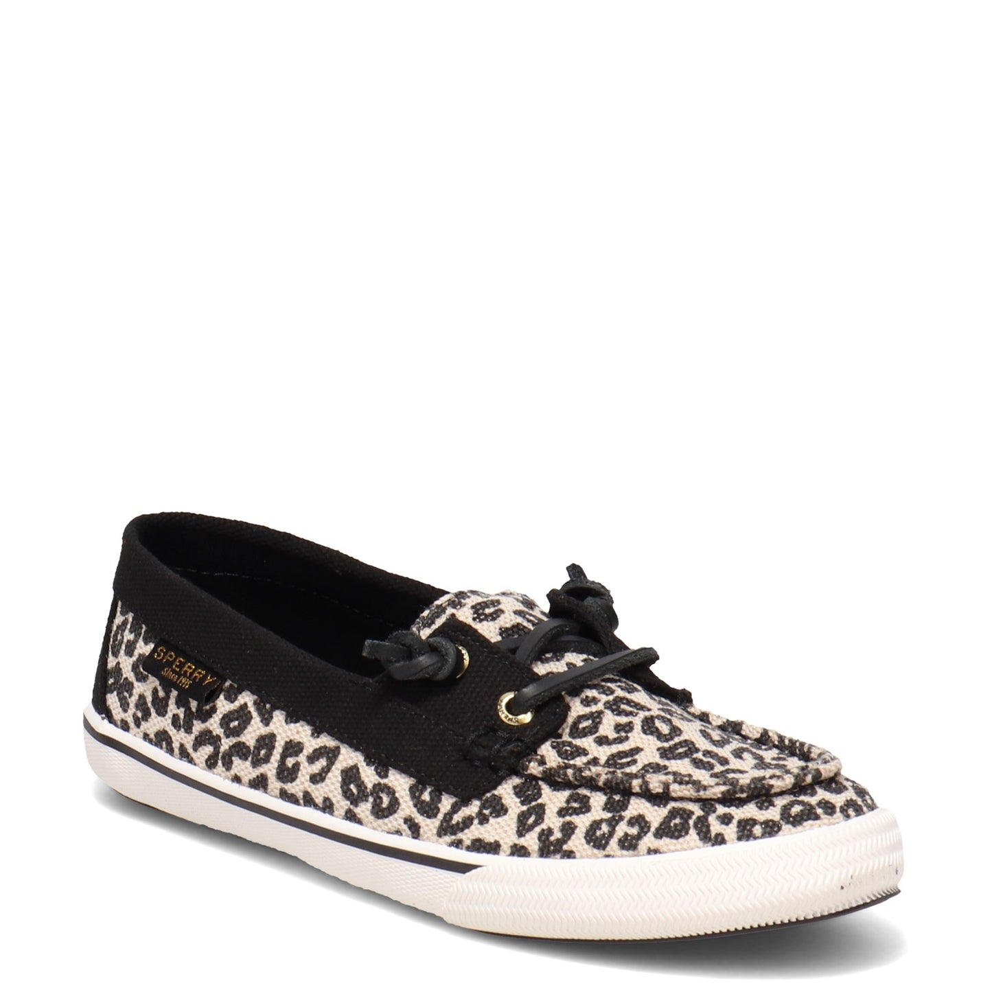 Peltz Shoes Women's Sperry Lounge Away Boat Shoe ANIMAL STS85914