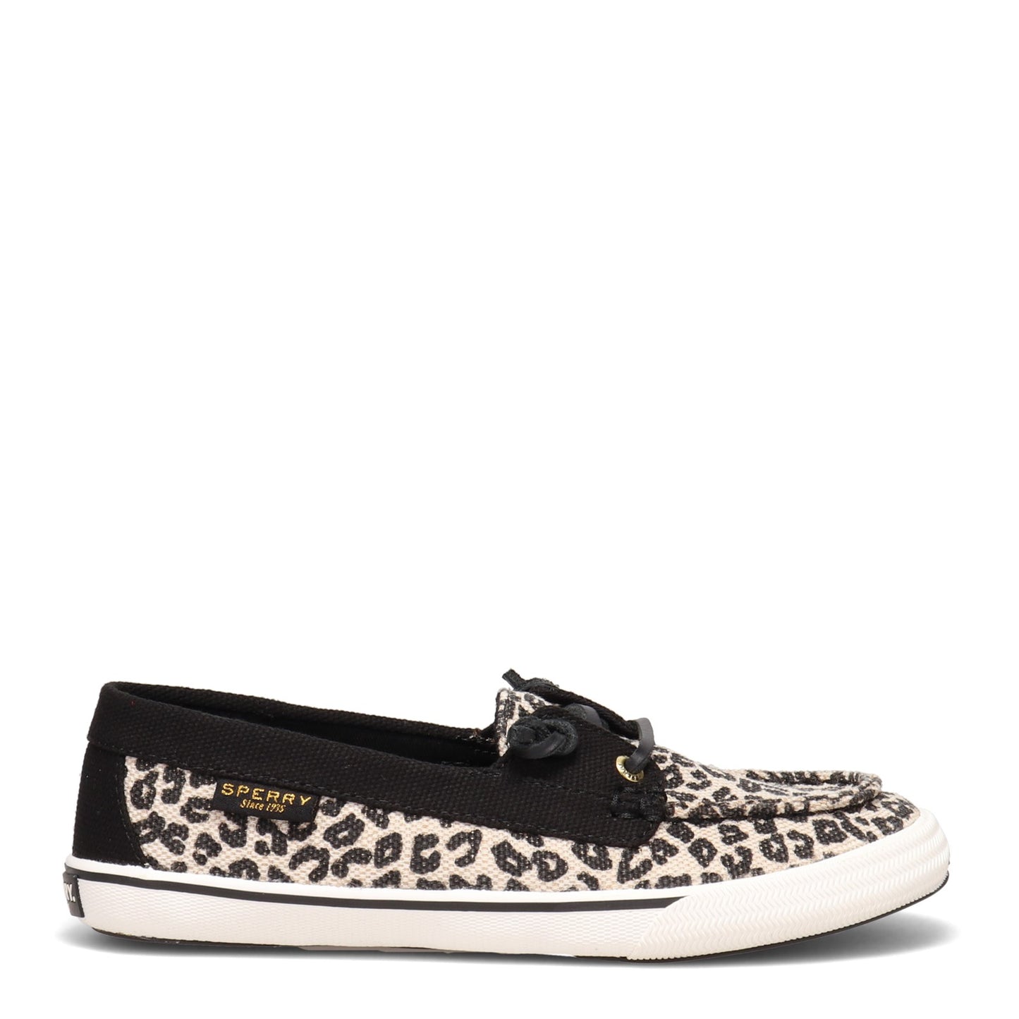 Peltz Shoes Women's Sperry Lounge Away Boat Shoe ANIMAL STS85914