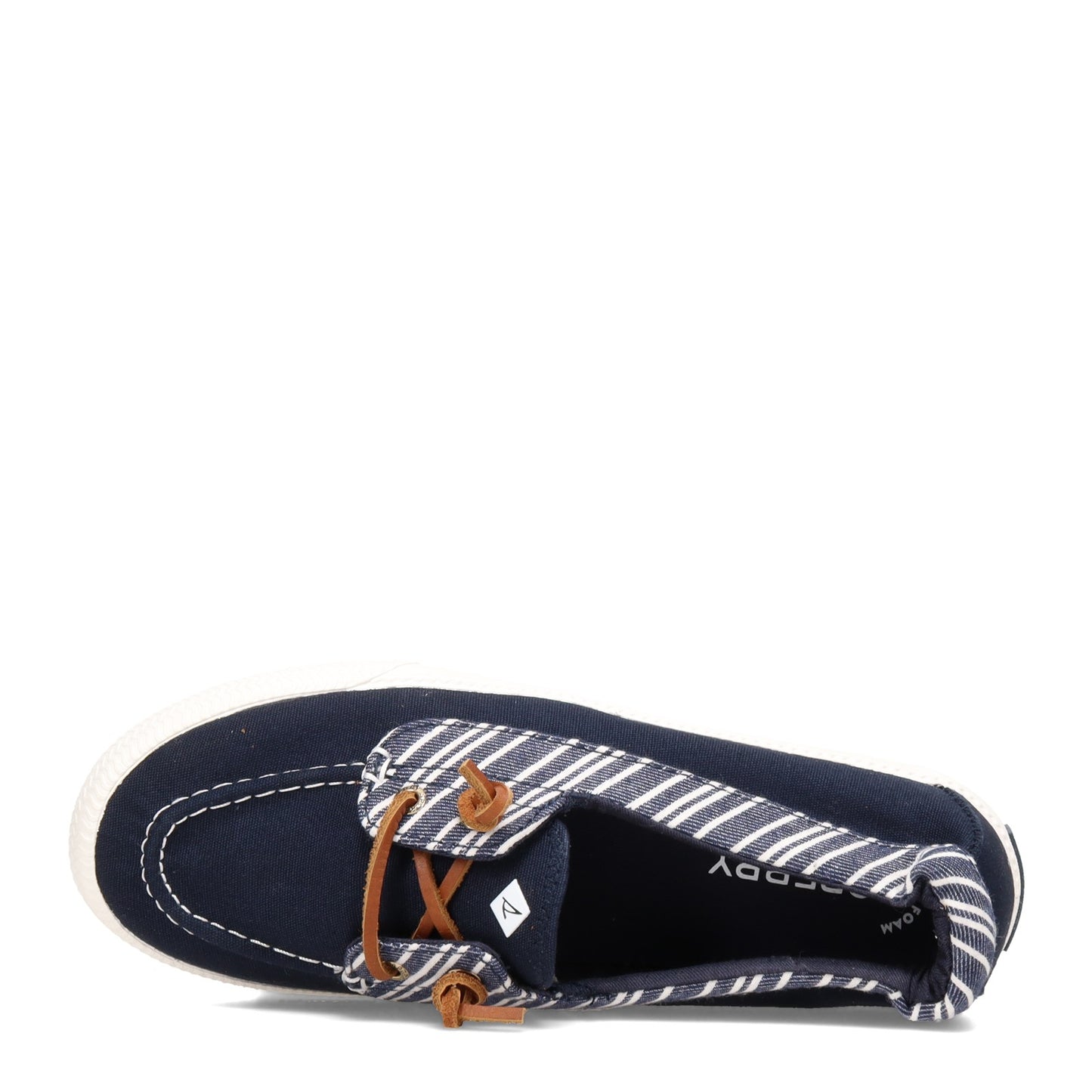 Peltz Shoes Women's Sperry Lounge Away 2 Boat Shoe NAVY STS85950