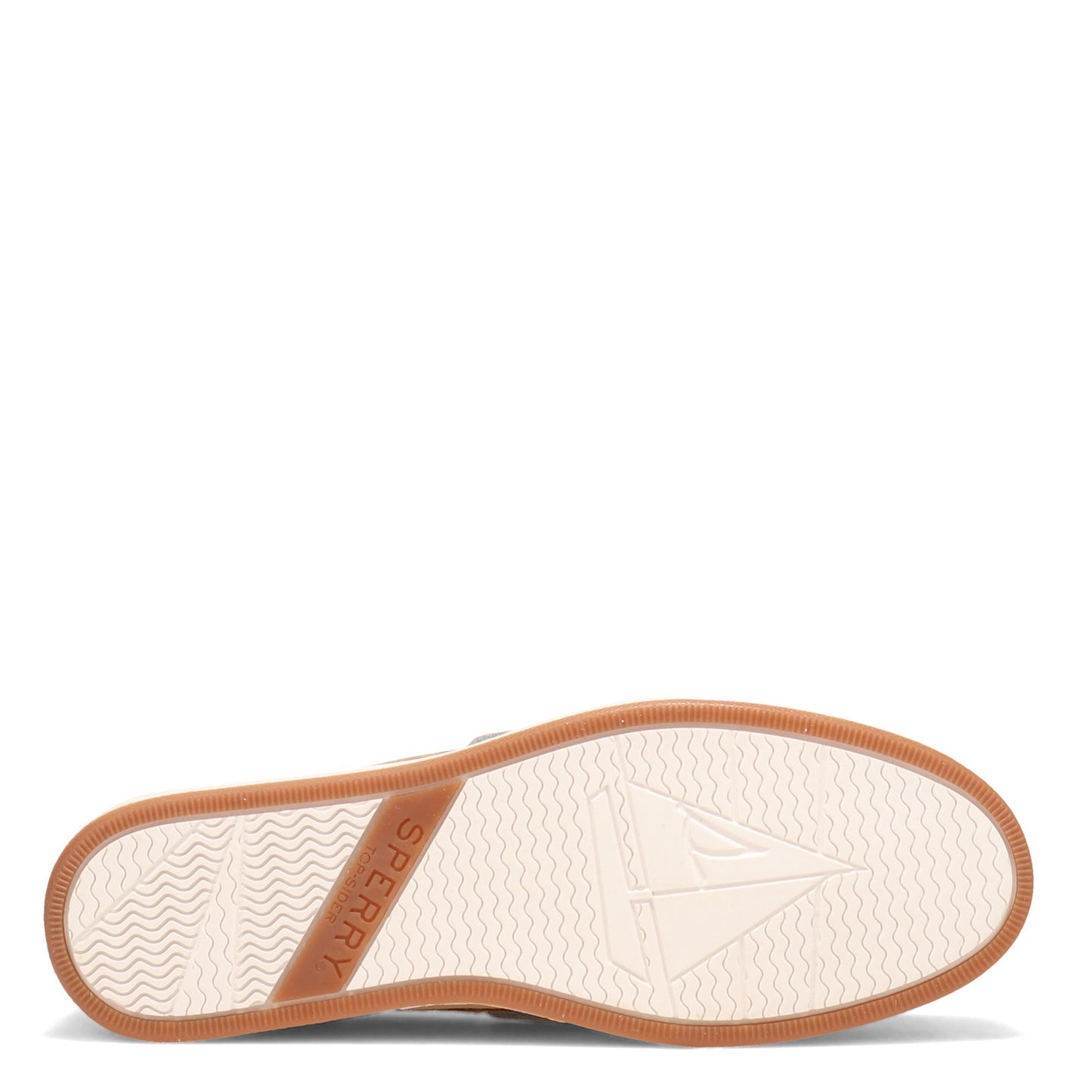 Peltz Shoes Women's Sperry Coastfish LINEN GOLD STS85980