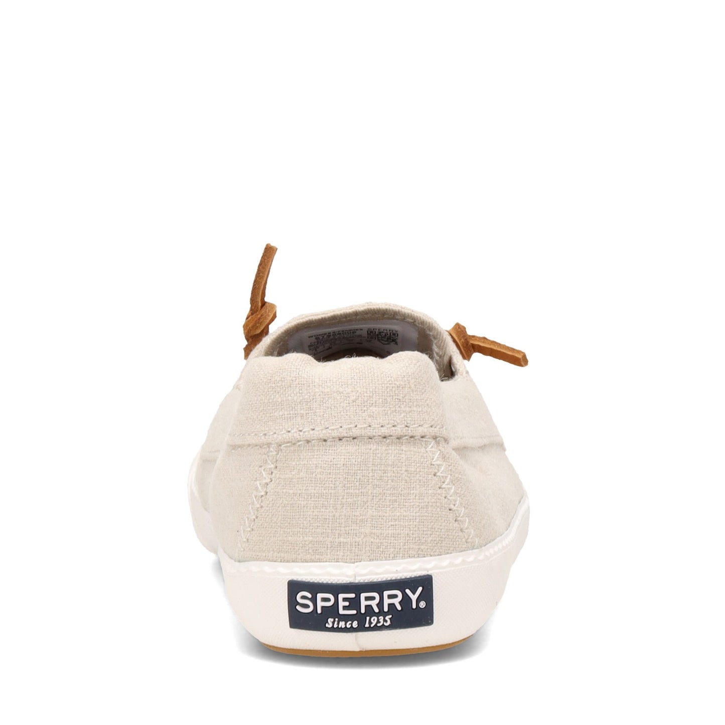 Peltz Shoes Women's Sperry Lounge Away 2 Boat Shoe NATURAL STS86006