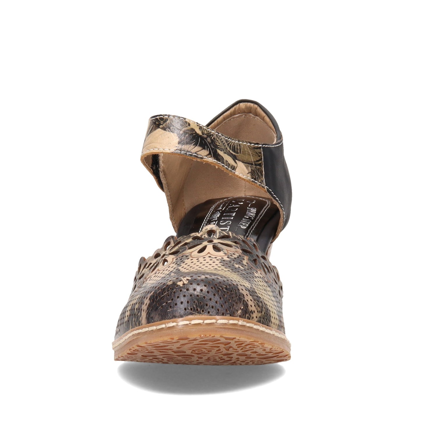 Peltz Shoes Women's L'Artiste by Spring Step Sunset Pump Black Multi SUNSET-BM