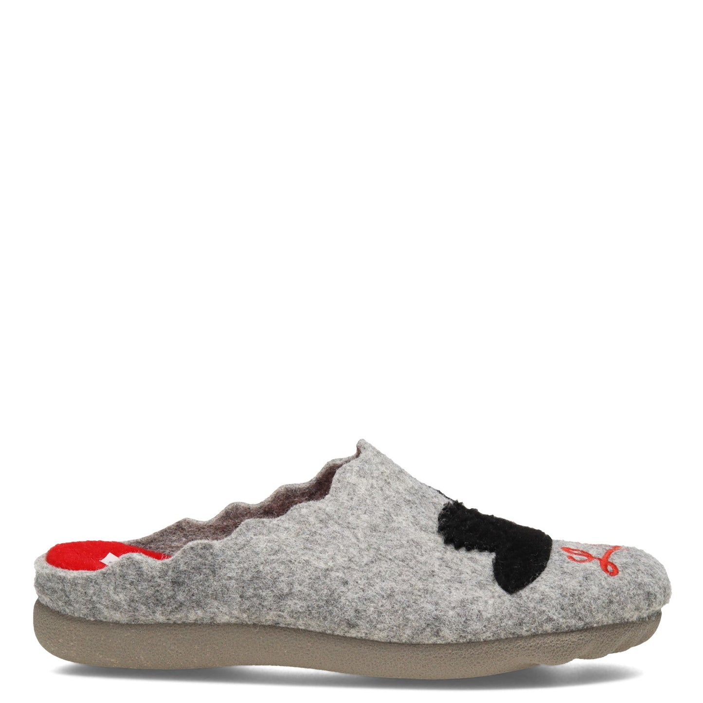 Peltz Shoes Women's Flexus Swanlove Slipper Grey SWANLOVE-GRY