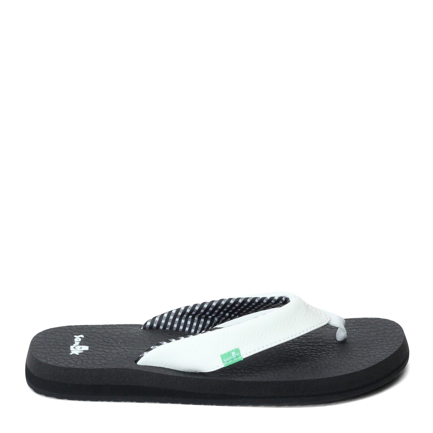 Peltz Shoes Women's Sanuk Yoga Mat Sandal WHITE SWS2908-WHT