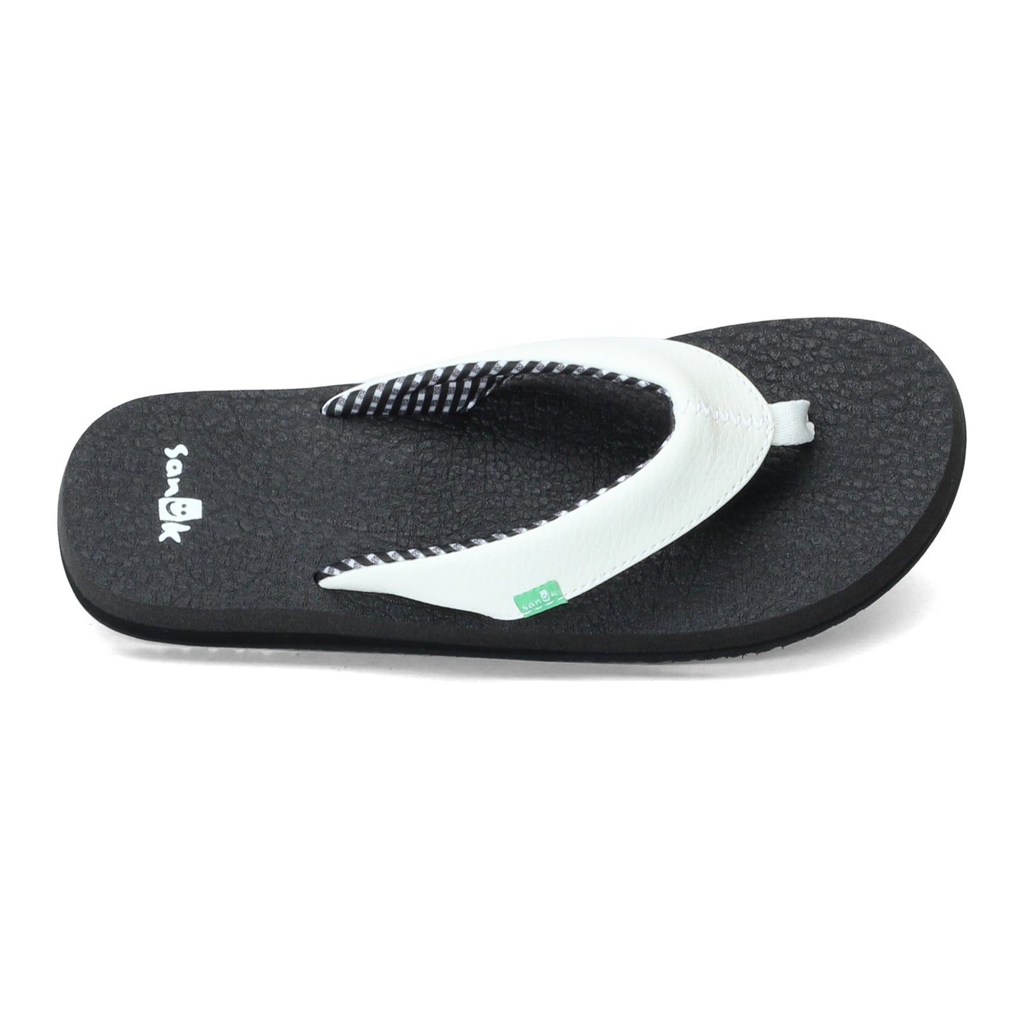 Peltz Shoes Women's Sanuk Yoga Mat Sandal WHITE SWS2908-WHT