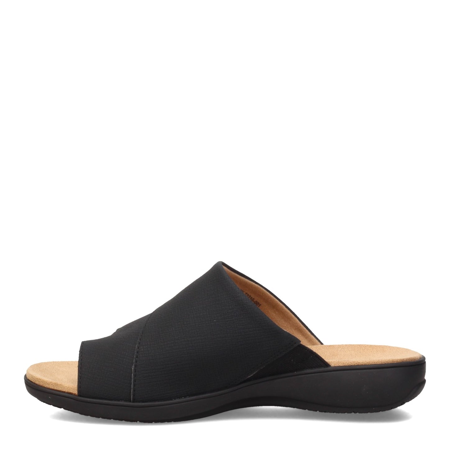 Peltz Shoes Women's Trotters Rita Sandal BLACK T2210-001