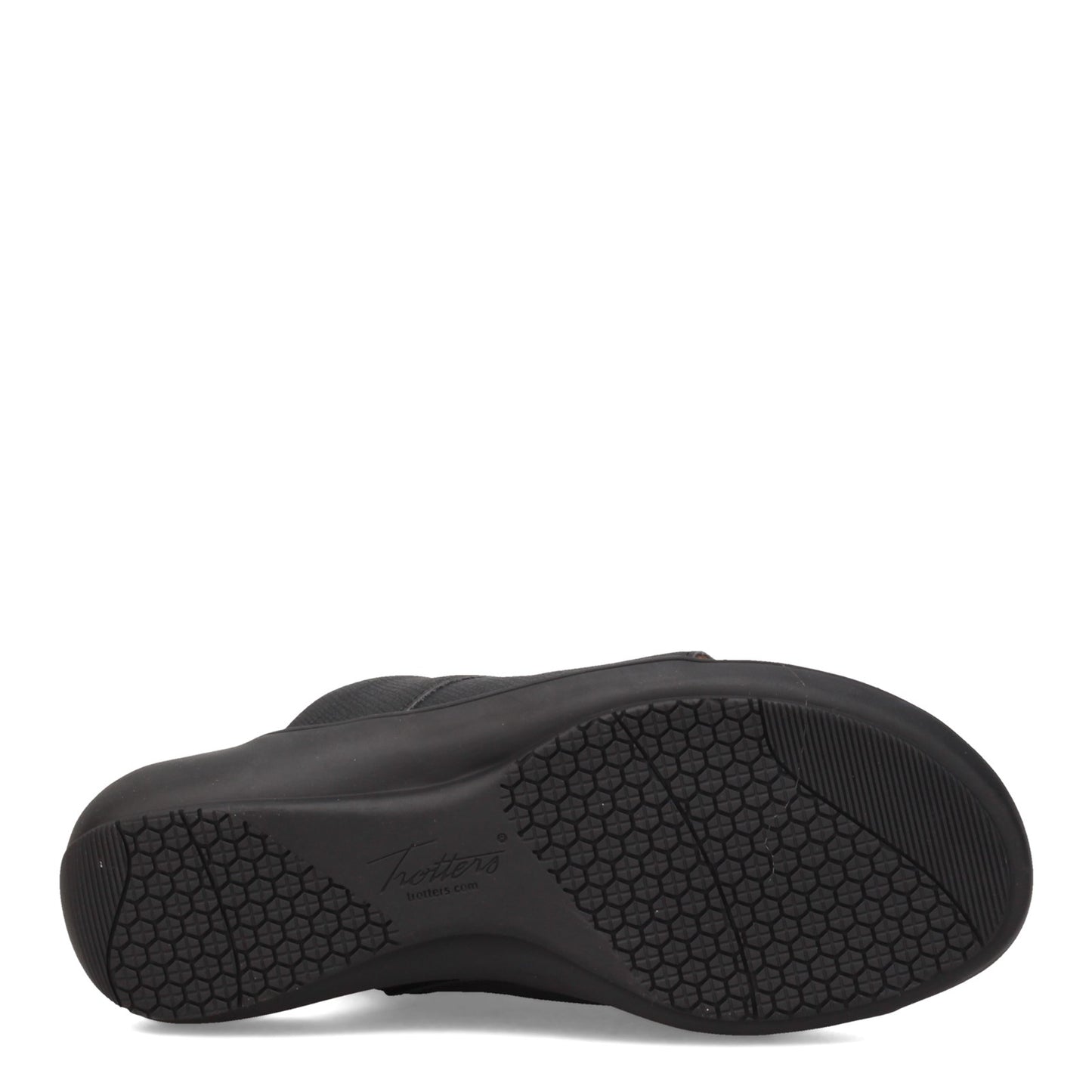 Peltz Shoes Women's Trotters Rita Sandal BLACK T2210-001