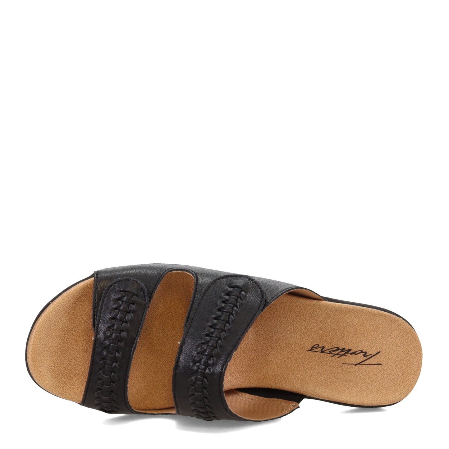 Peltz Shoes Women's Trotters Rhianna Sandal BLACK T2272-001
