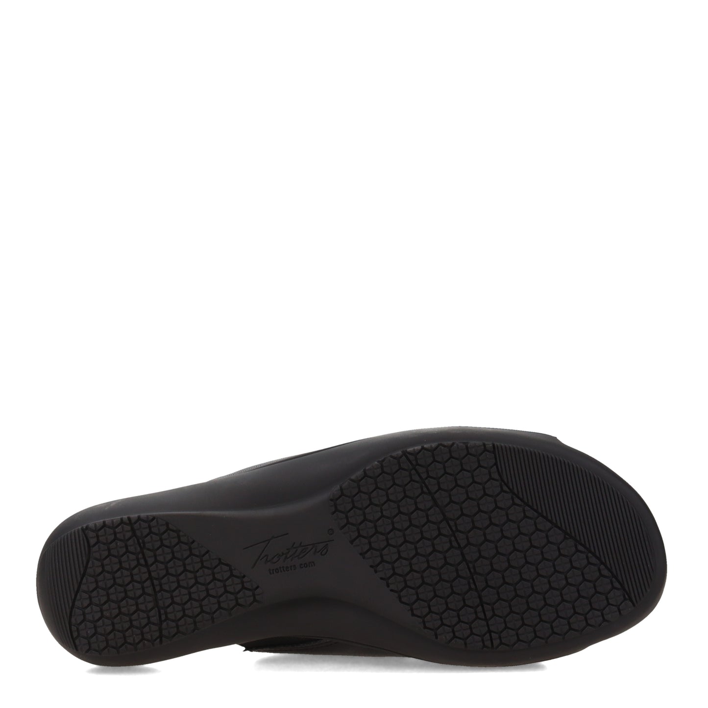 Peltz Shoes Women's Trotters Rhianna Sandal BLACK T2272-001