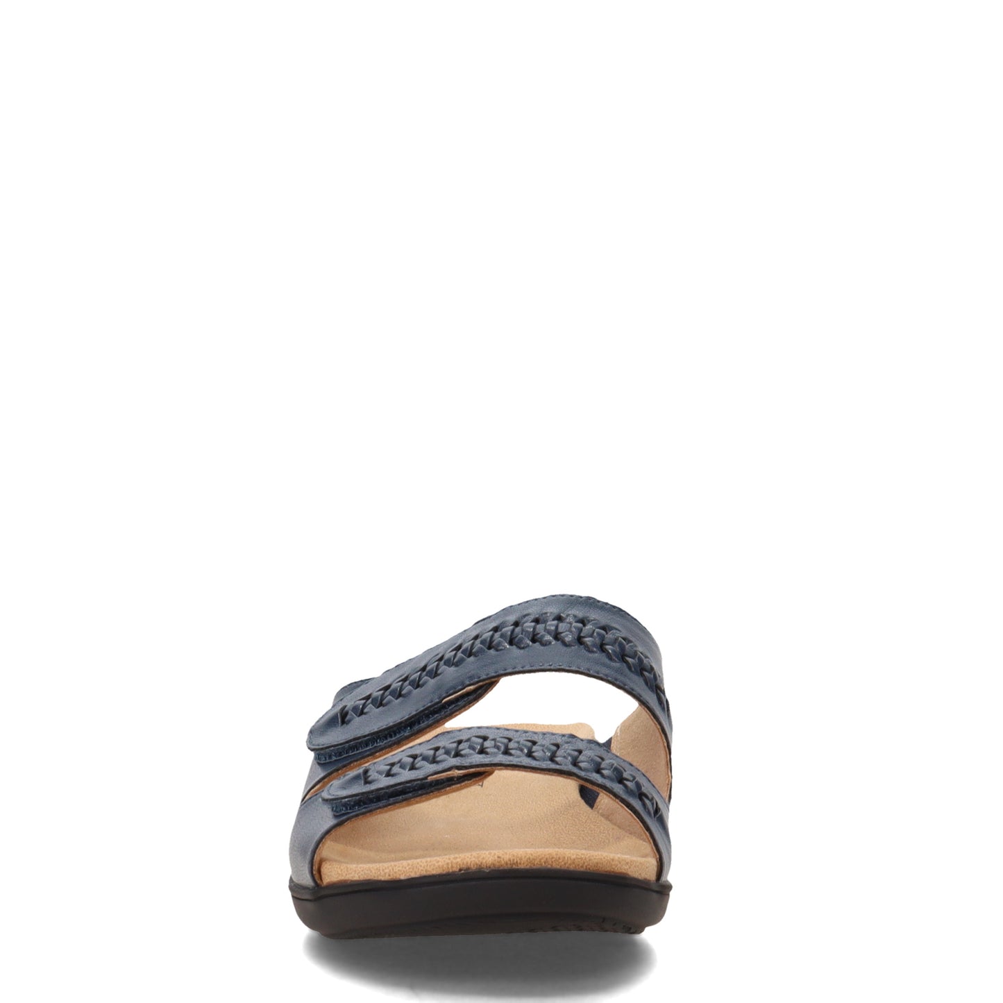 Peltz Shoes Women's Trotters Rhianna Sandal NAVY T2272-400
