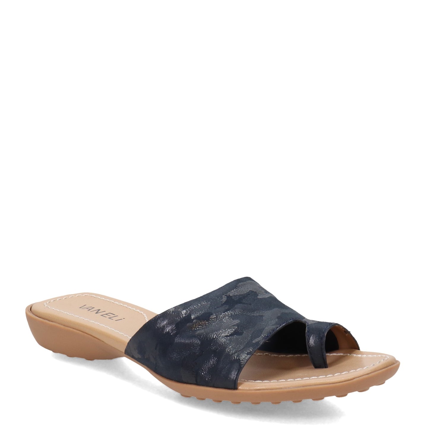 Peltz Shoes Women's Vaneli Tallis Sandal NAVY TALLIS-NAVY CAR