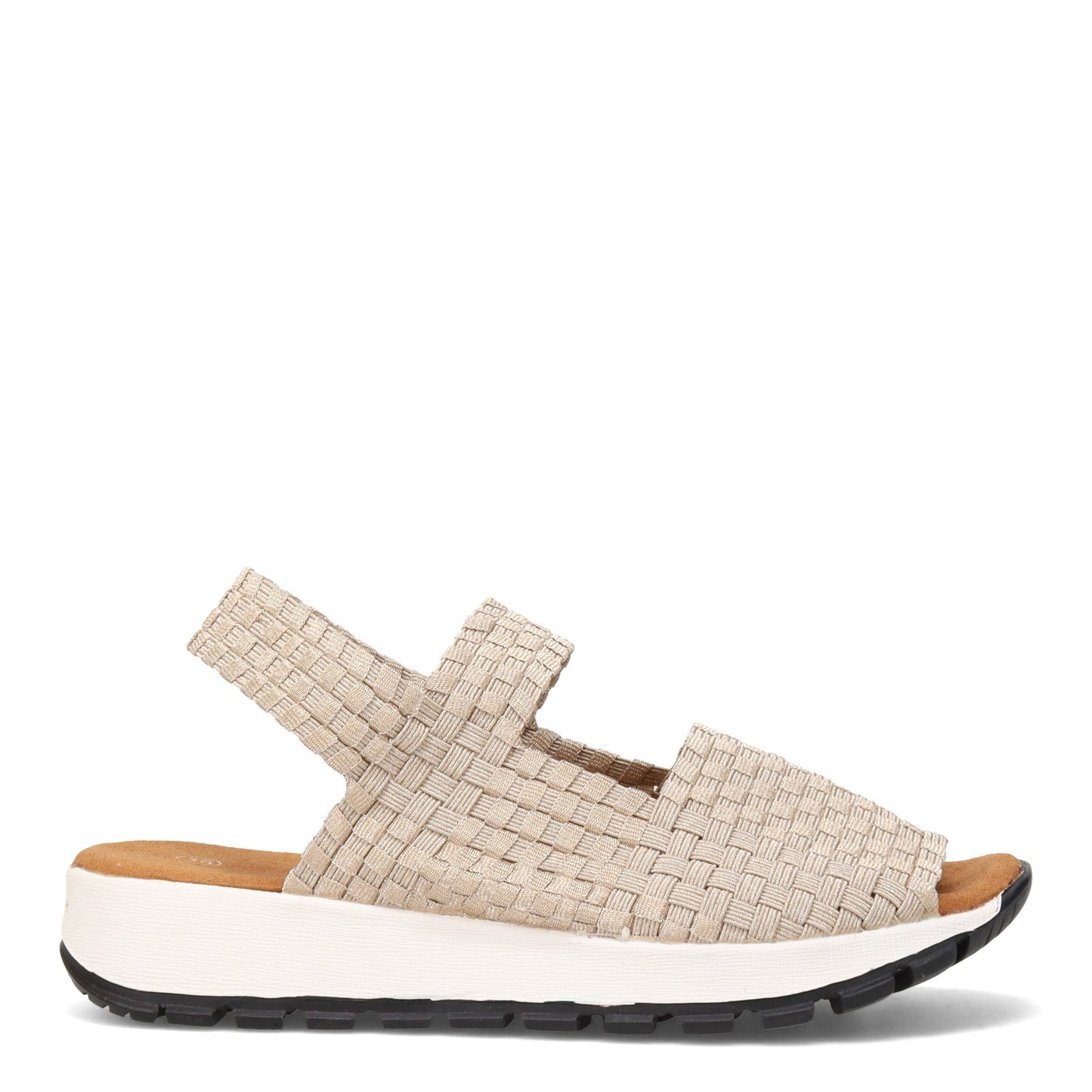Peltz Shoes Women's Bernie Mev Tara Bay Sandal GOLD TARA BAY-LTGOLD
