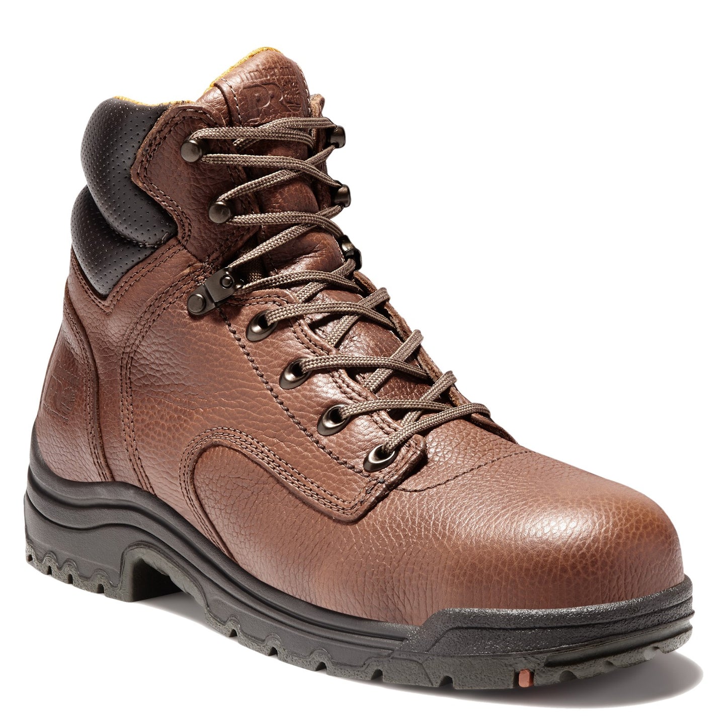 Peltz Shoes Men's Timberland PRO Titan 6in Alloy Toe Boot BROWN TB026063214