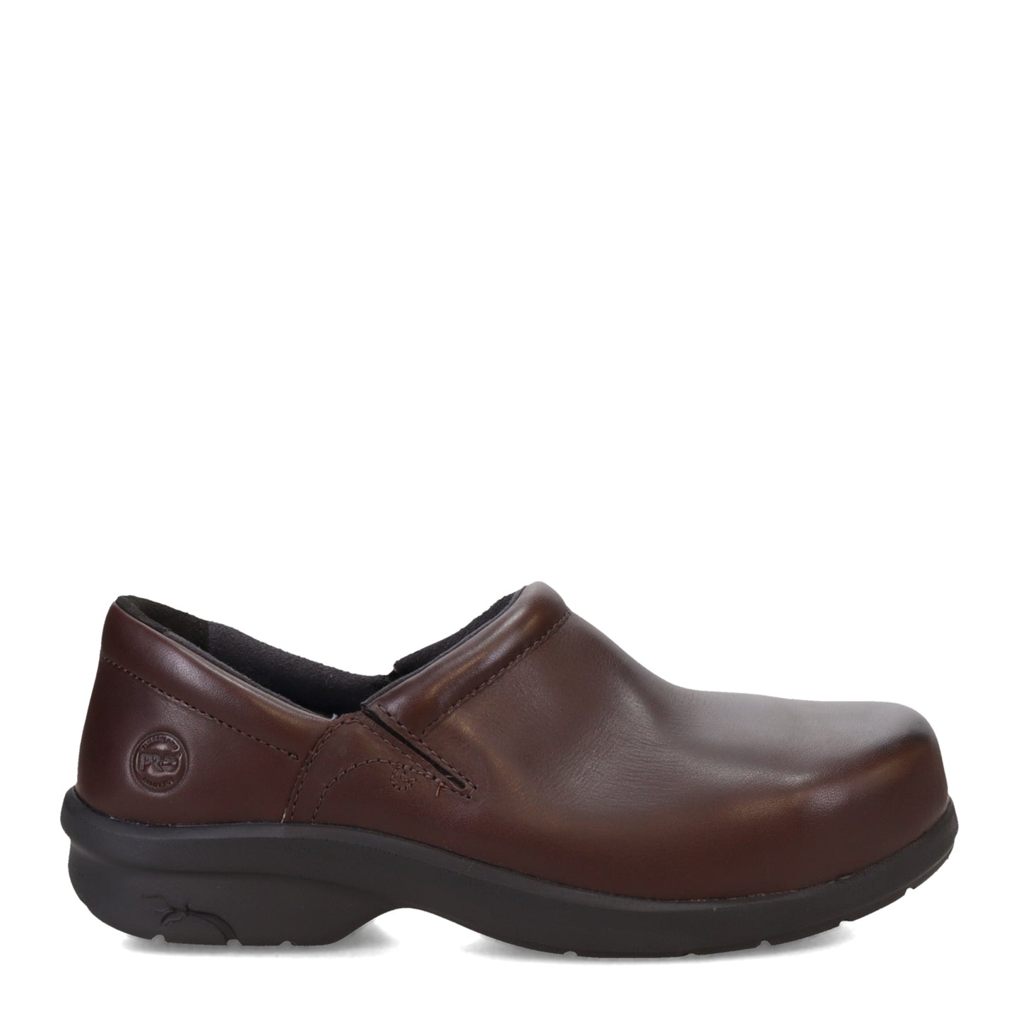 Peltz Shoes Women’s Timberland Pro Newbury Alloy Toe Work Shoe Brown TB085599214