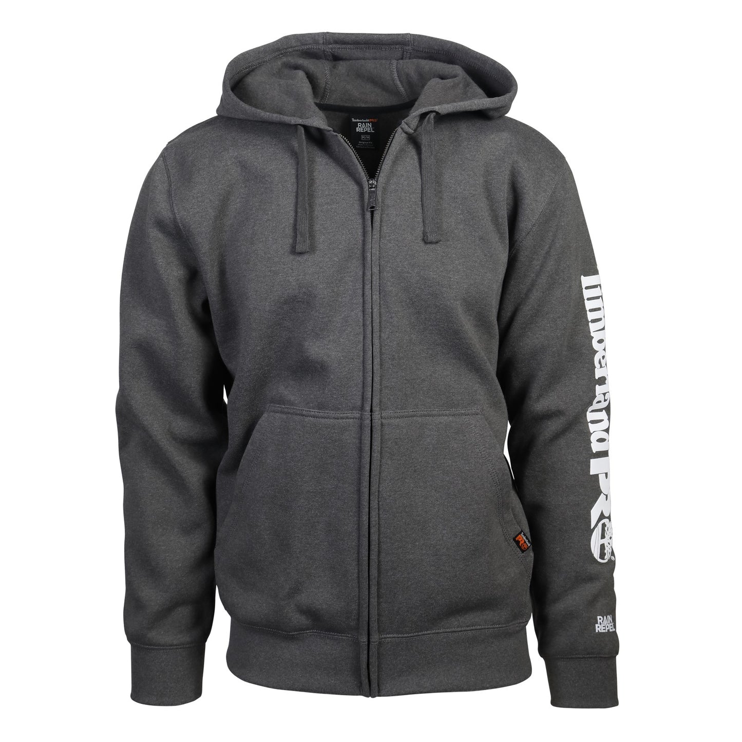 Peltz Shoes Men's Timberland Pro Hood Honcho Sport Zip Hoodie CHARCOAL TB0A235XAB0