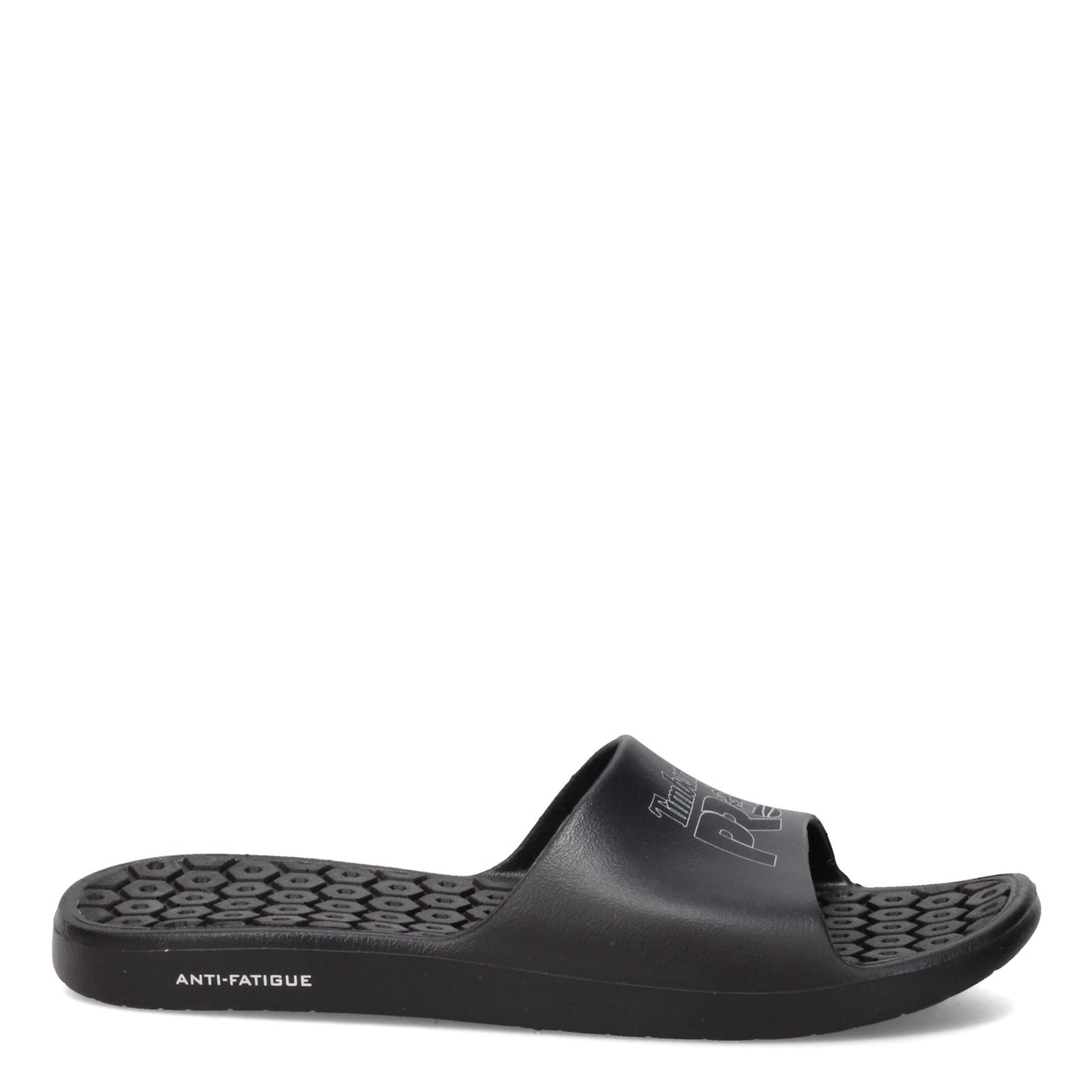 Peltz Shoes Men's Timberland PRO Anti-Fatigue Slide BLACK SILVER TB0A285P001