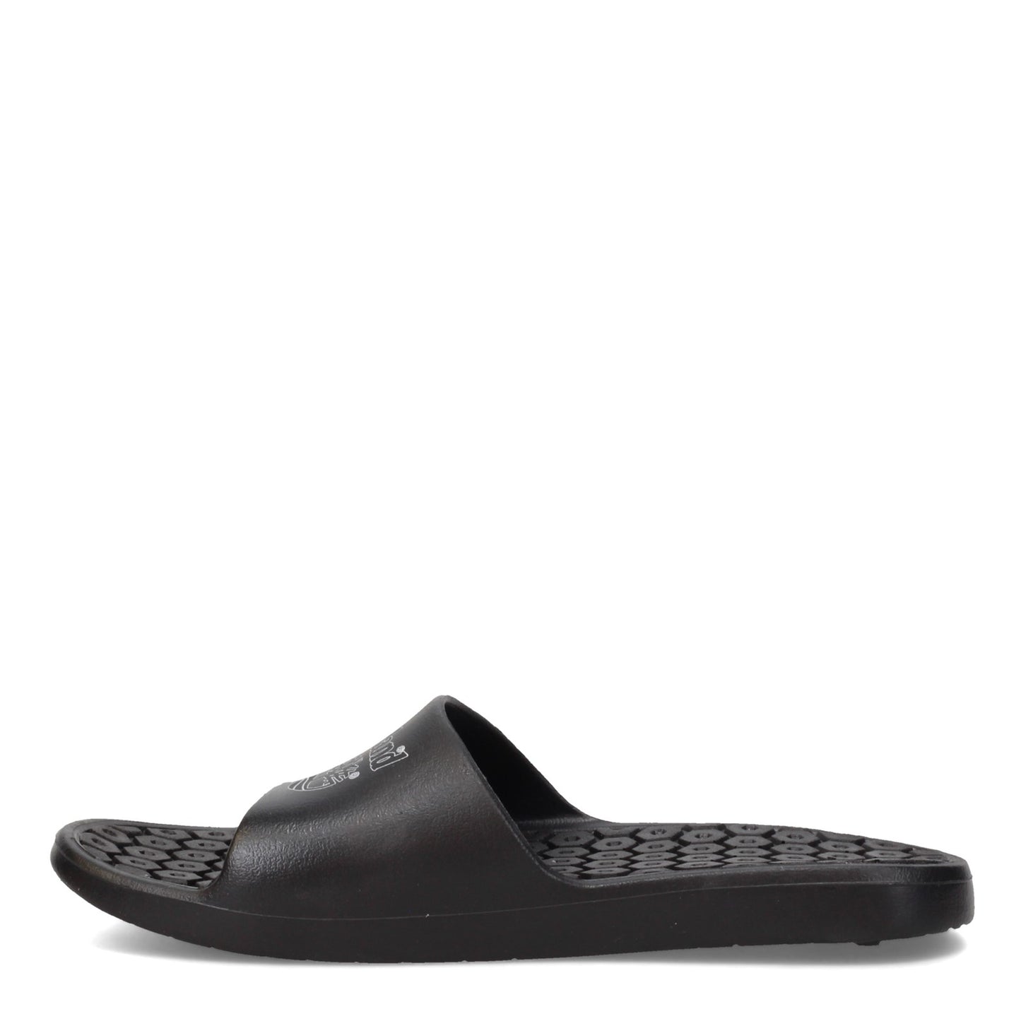 Peltz Shoes Men's Timberland PRO Anti-Fatigue Slide BLACK SILVER TB0A285P001
