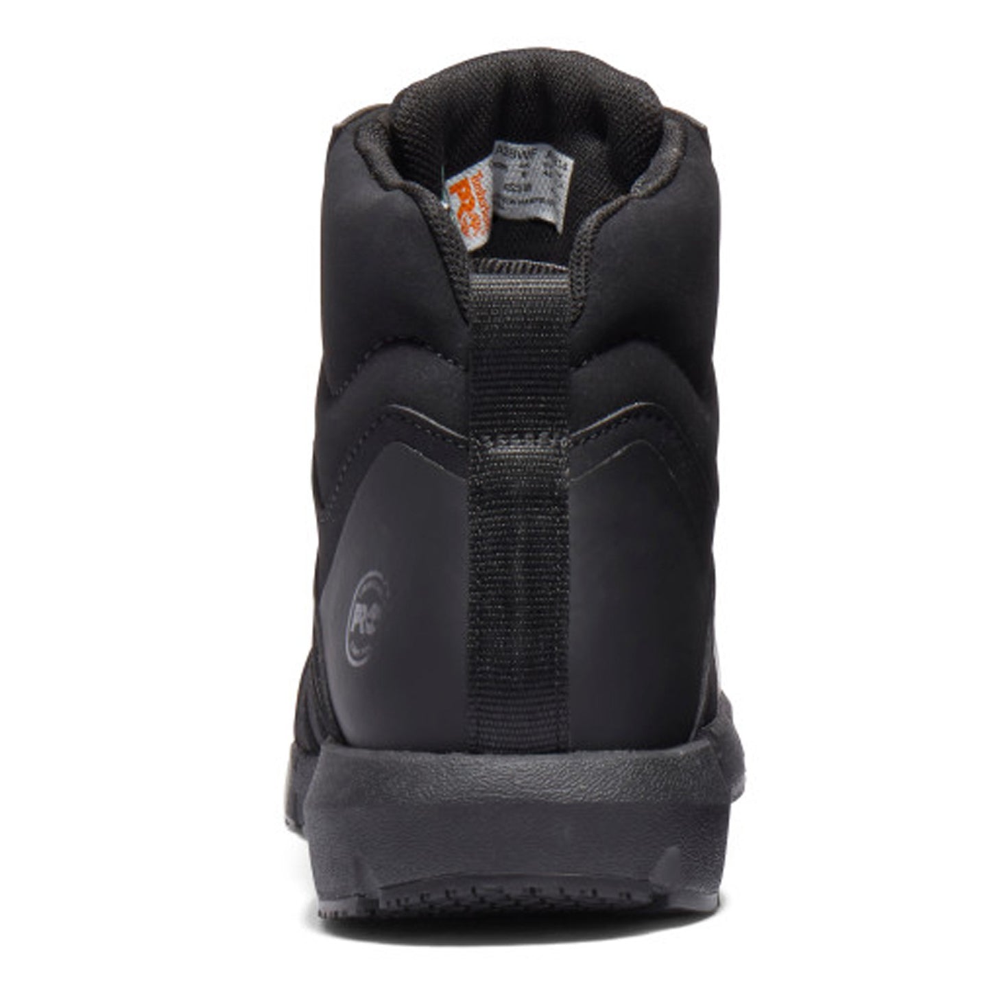 Peltz Shoes Men's Timberland Pro Radius Mid Comp Toe Work Boot SOLID BLACK TB0A28WF001