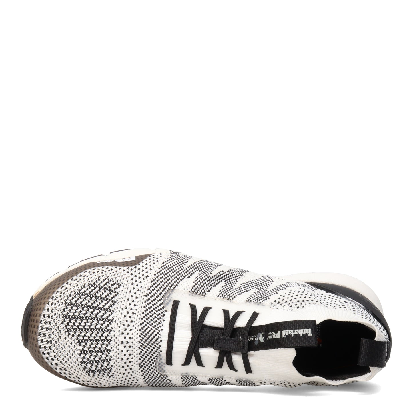 Peltz Shoes Men's Timberland Pro Radius Knit Comp Toe Work Shoe WHITE BLACK TB0A41WY100