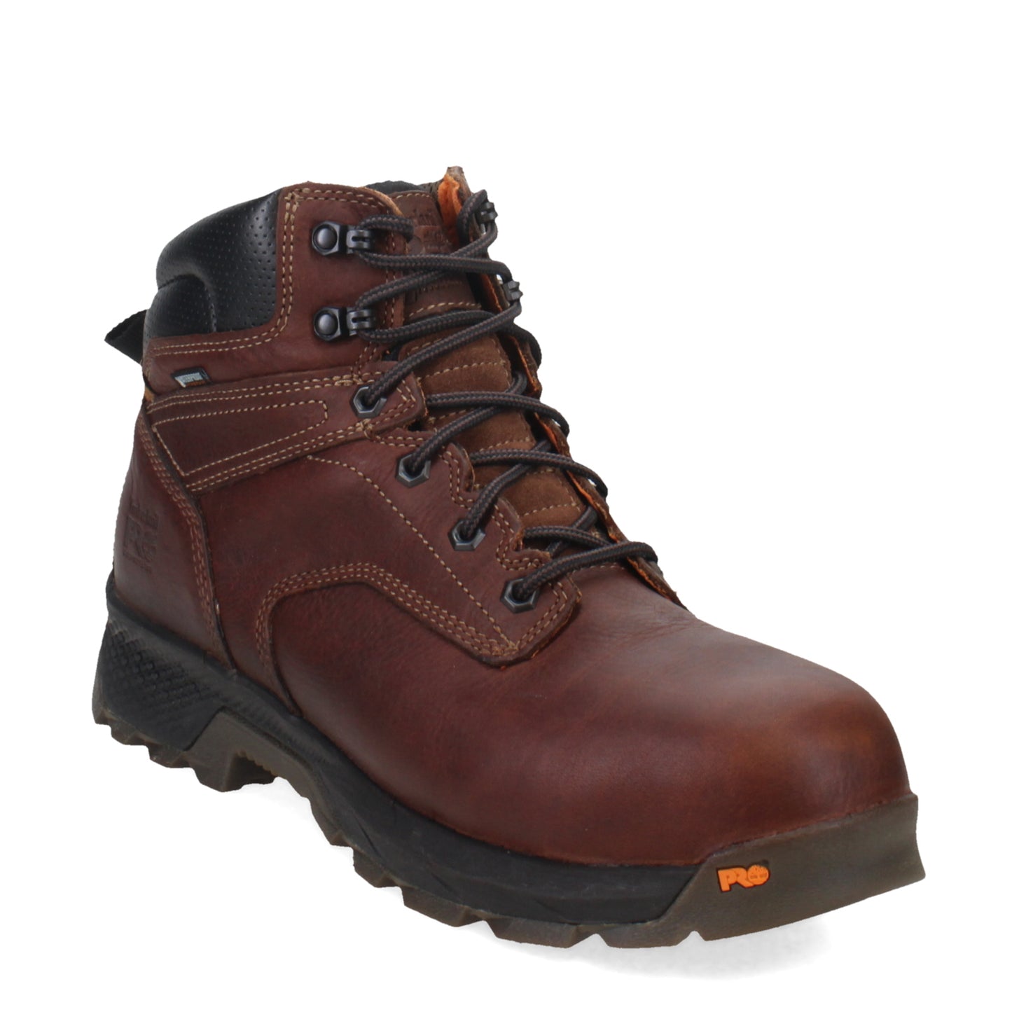 Peltz Shoes Men's Timberland PRO Titan EV 6in Comp Toe Waterproof Boot TEAK TB0A42FY214