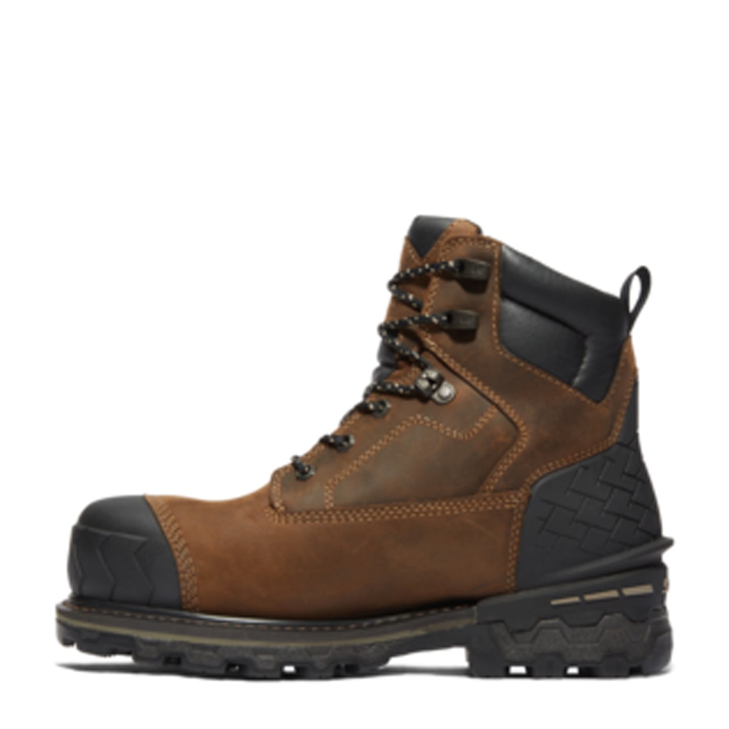 Peltz Shoes Men's Timberland Pro Boondock 6in Comp Toe Insulated Work Boot BROWN TB0A43GY214