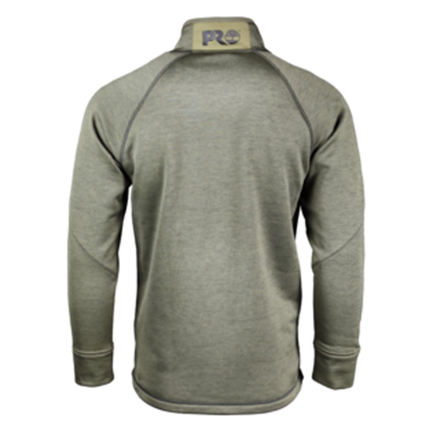 Peltz Shoes Men's Timberland Pro Reaxion Quarter Zip Fleece Jacket BURNT OLIVE TB0A55RV369